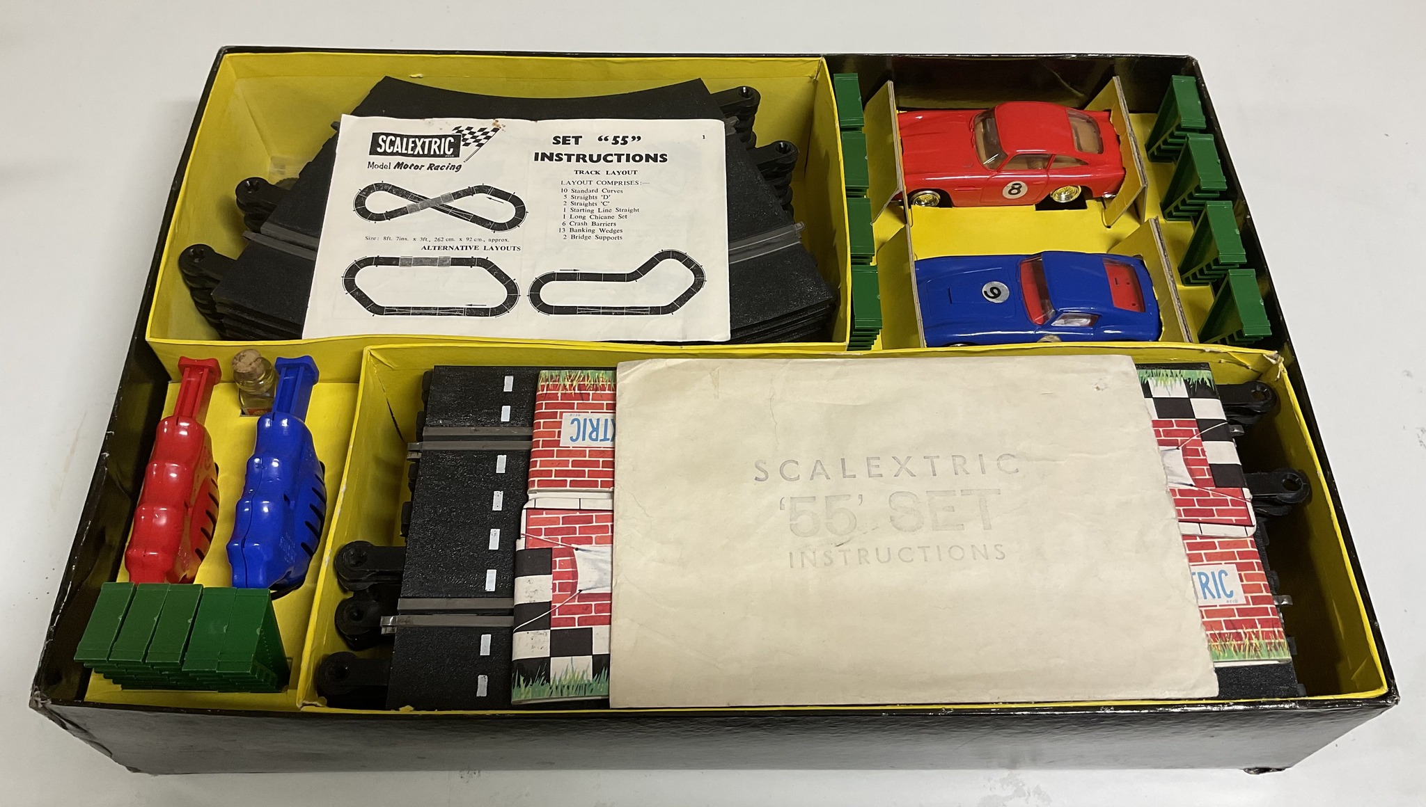 Restored 1965 Scalextric set 55
