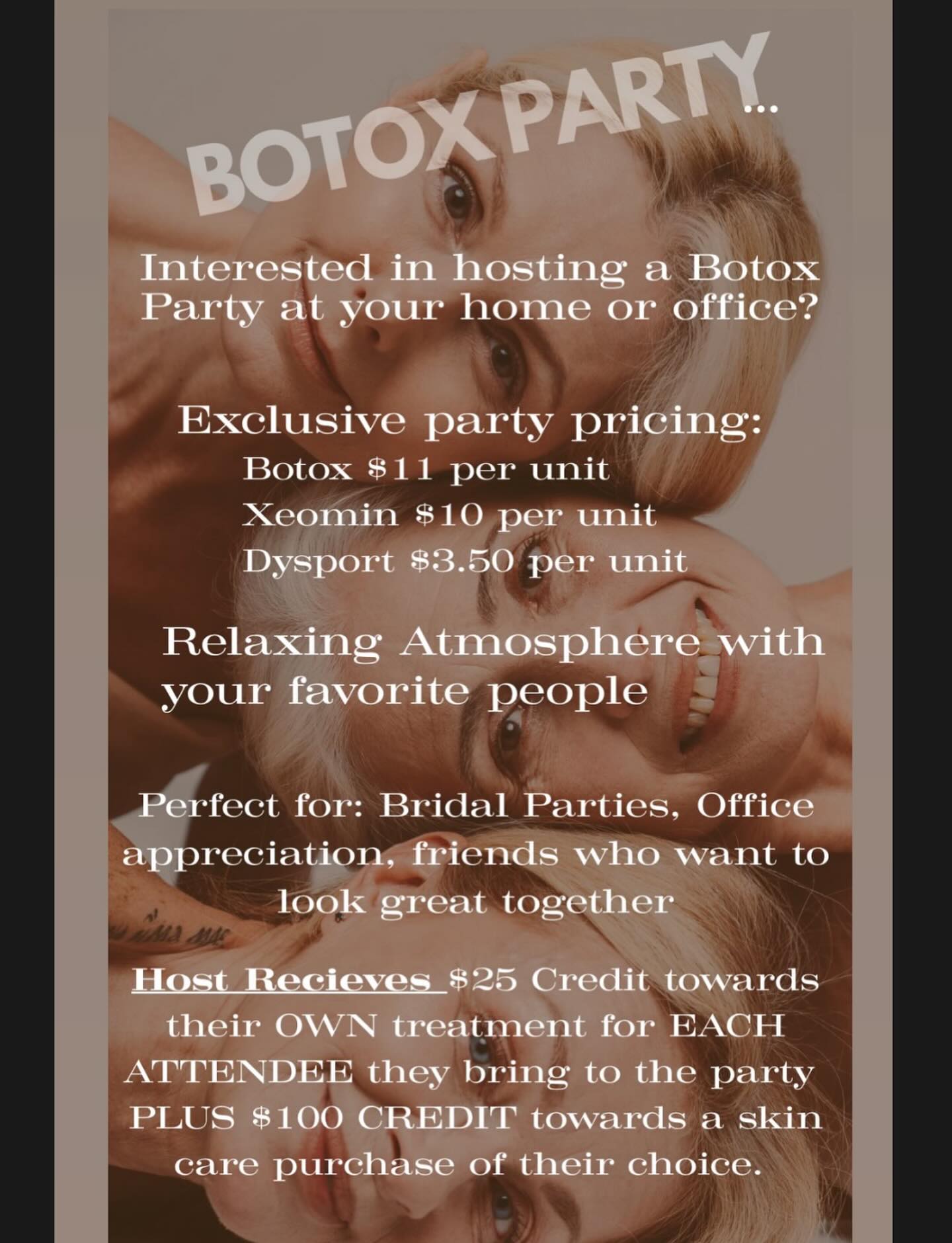 🎉 Botox Parties Have Arrived at... - Teniele Marburger | Facebook