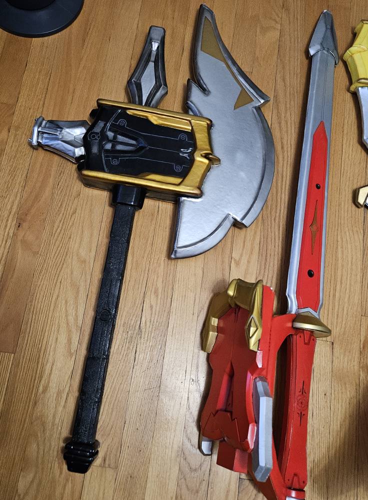 Power Rangers Megaforce Weapons