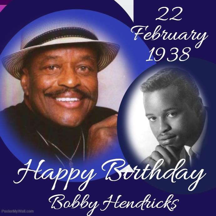 【オリジ7】Bobby Hendricks/激レアタイトル60sR&B! HAPPY 81st BIRTHDAY Bobby Hendricks, R&B singer who charted two