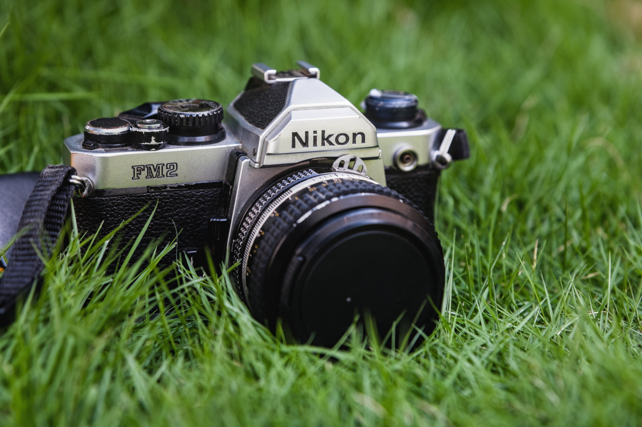 Nikon FM2 camera with 50mm f/1.4 lens