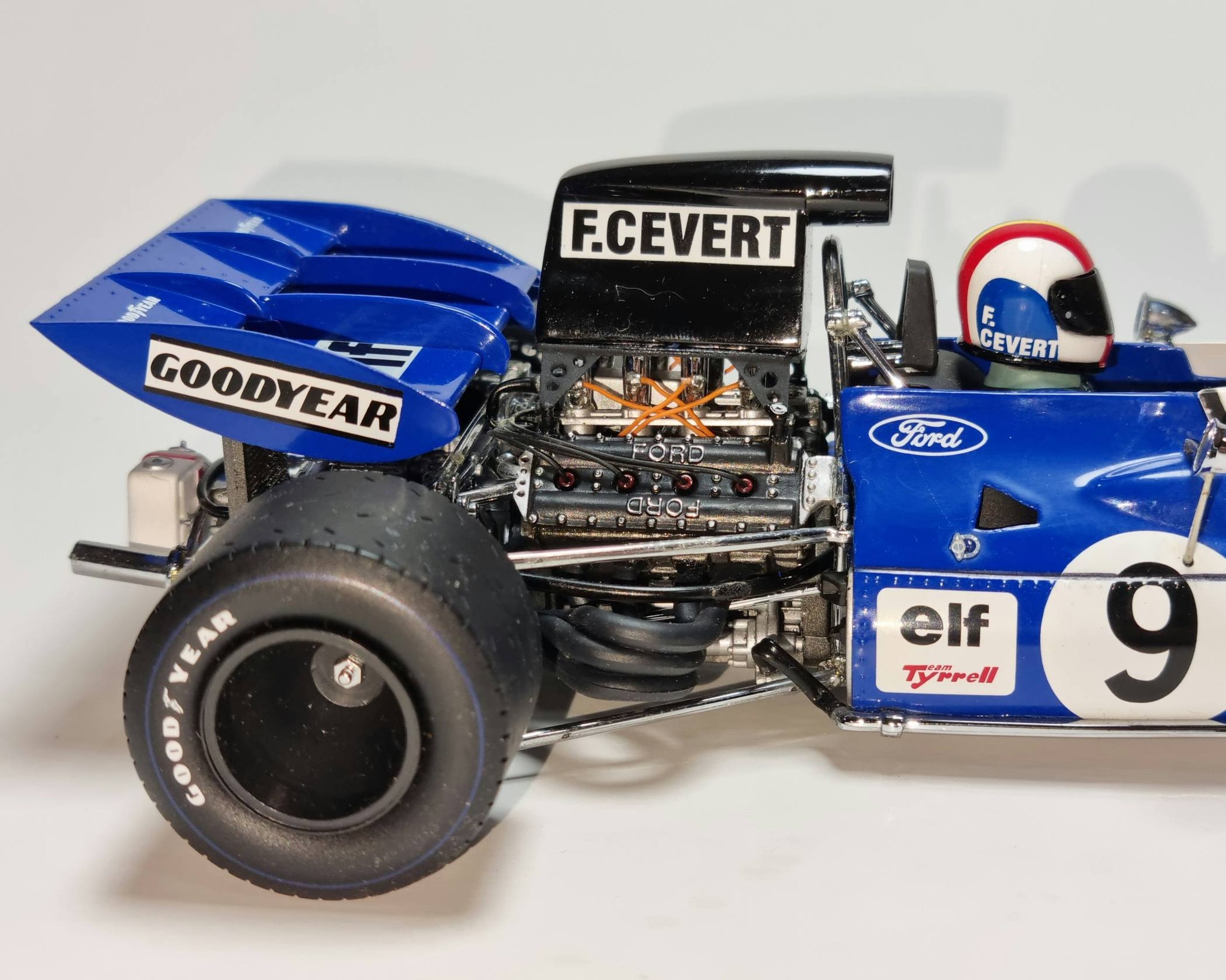 Tyrrell 003 #9, F. Cevert, 1971 Watkins Glen USA GP Winner Grand