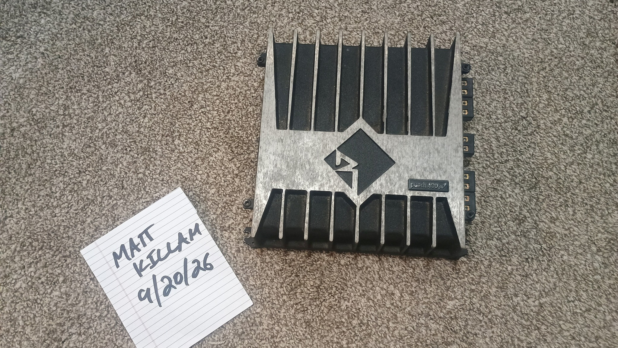 Rockford Fosgate Punch 400a4 Amplifier for Sale - $125 Shipped