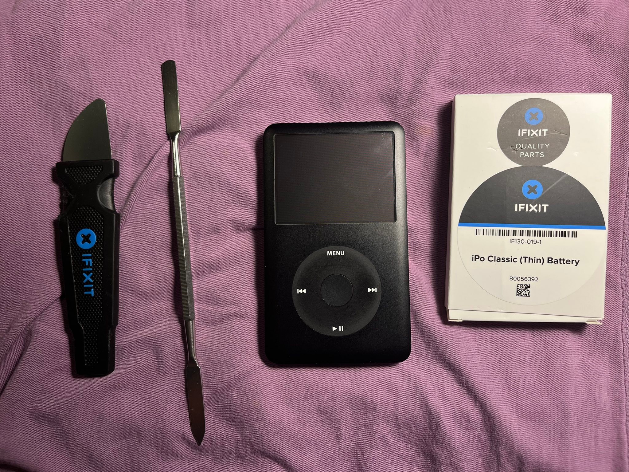 iPod Classic 6th gen case and battery replacement options