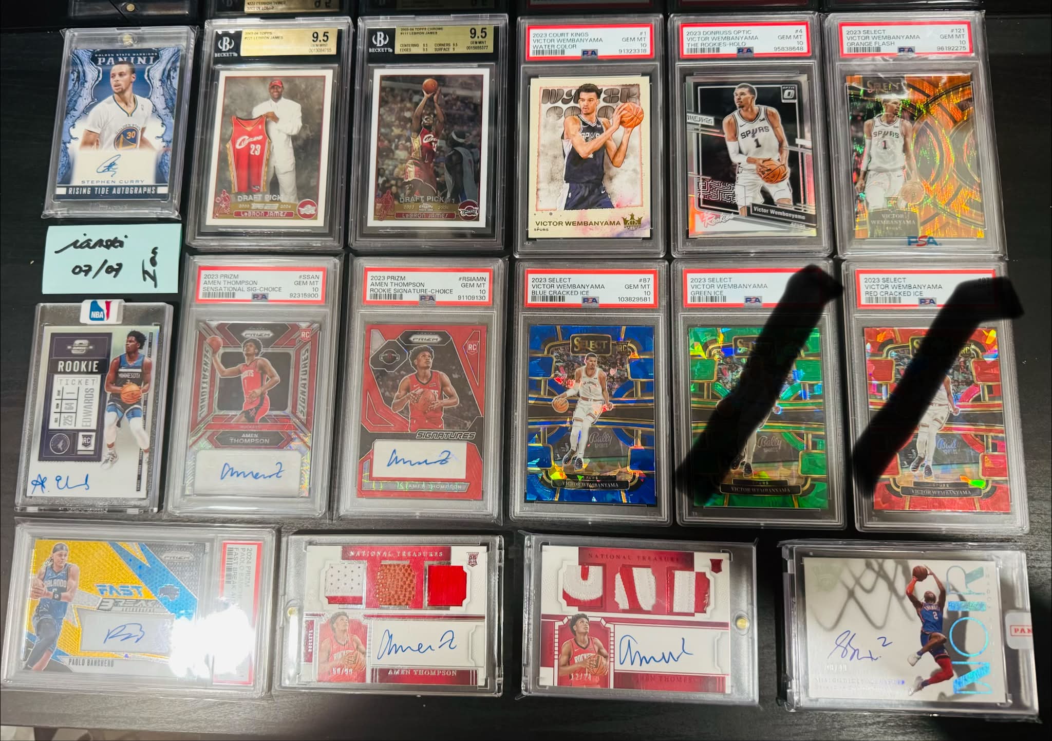 A big night for LeBron, Anthony Edwards, Marvel PMG's and more