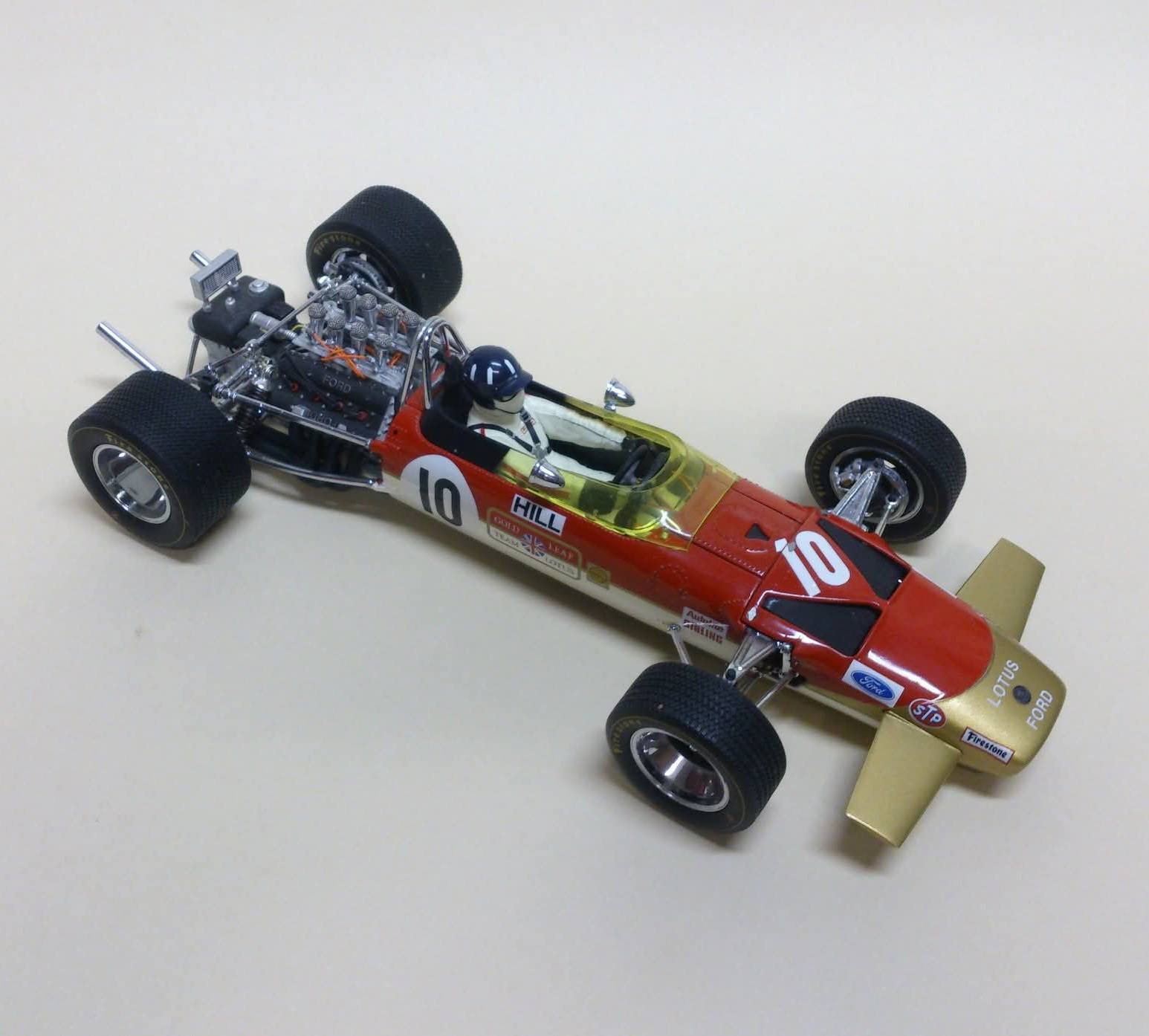 1968-69 Lotus Type 49B diecast model