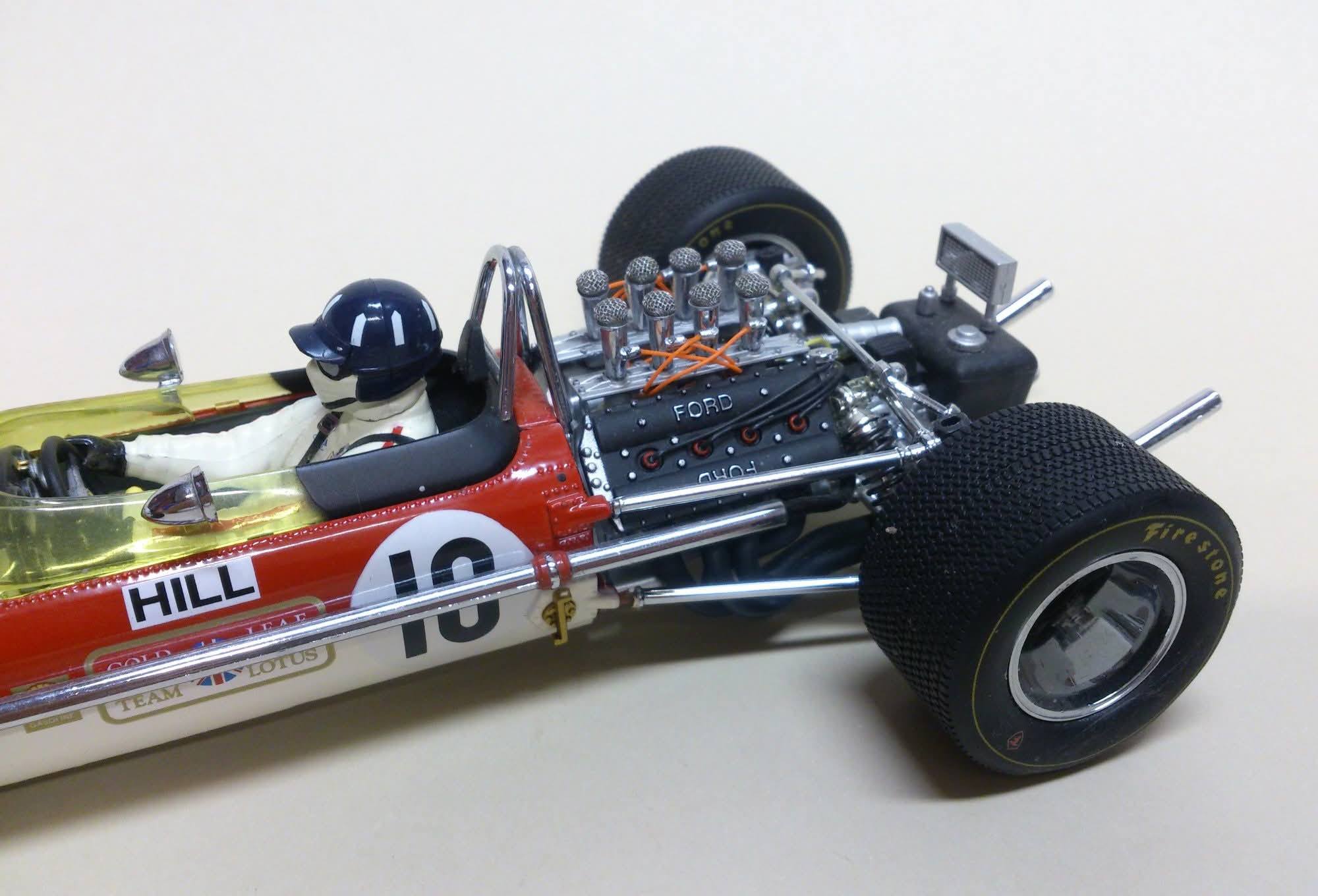 1968-69 Lotus Type 49B diecast model