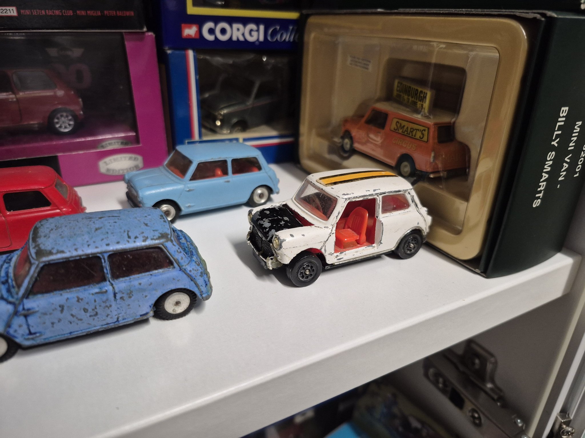 Mini Cooper Mato Grosso rally.Polistil.1/25