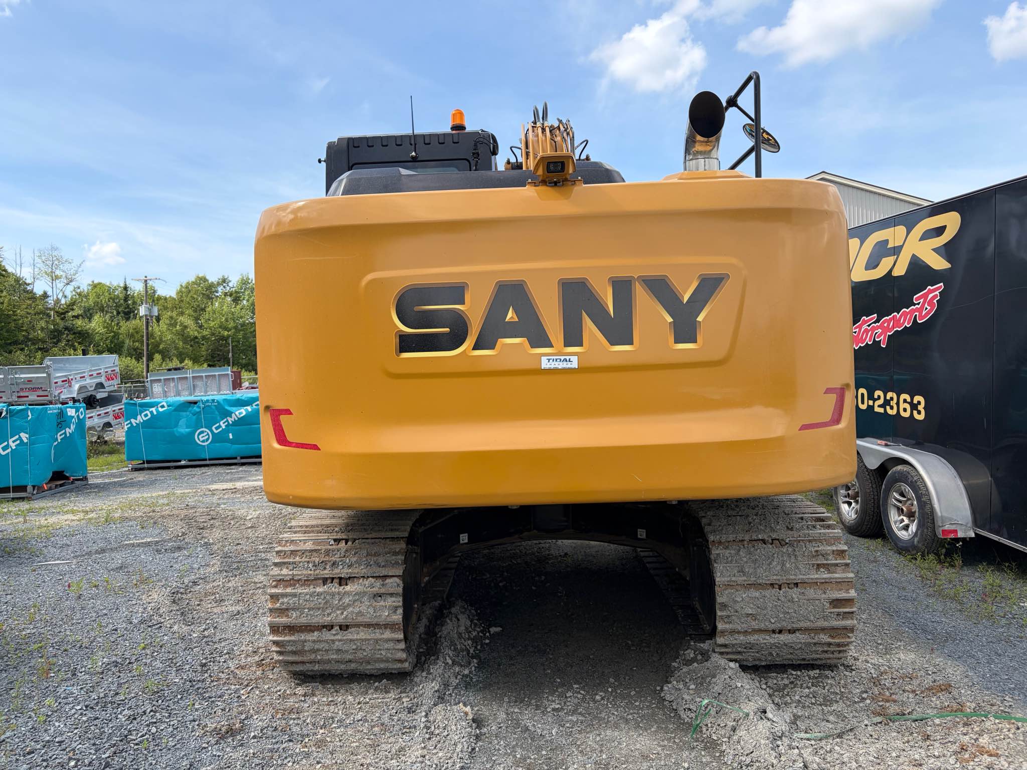 NEW USED ARRIVAL!!! 2024 SANY 13T EXCAVATOR THIS UNIT ONLY HAS 108