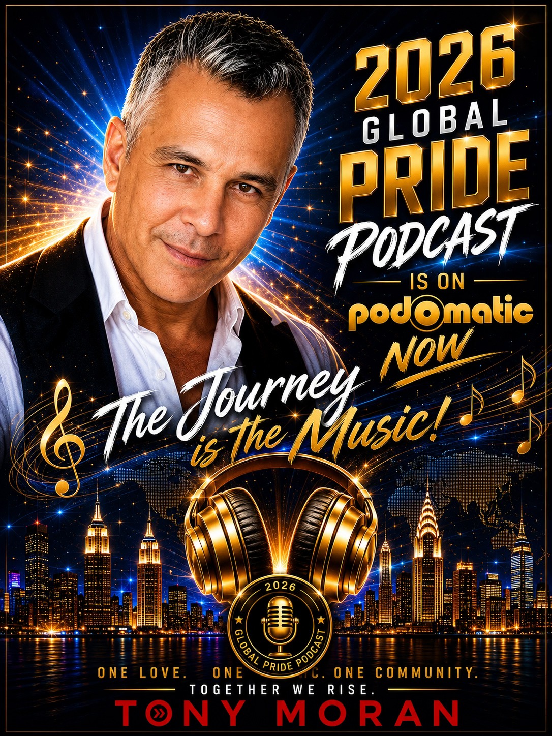 TONY MORAN 2026 Global Podcast is on Podomatic. https://www 