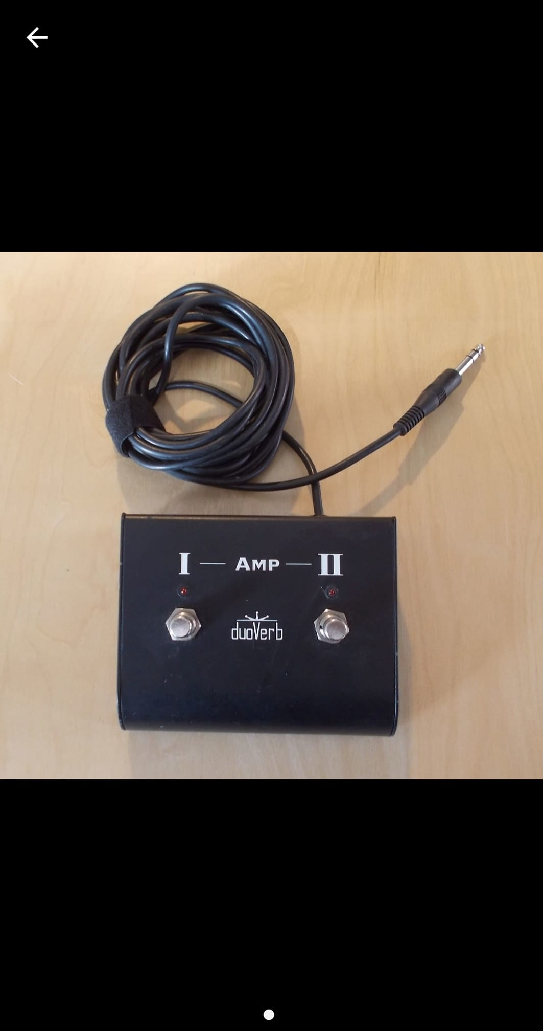 Two button footswitches for Line6 DL4 MK2 with lights