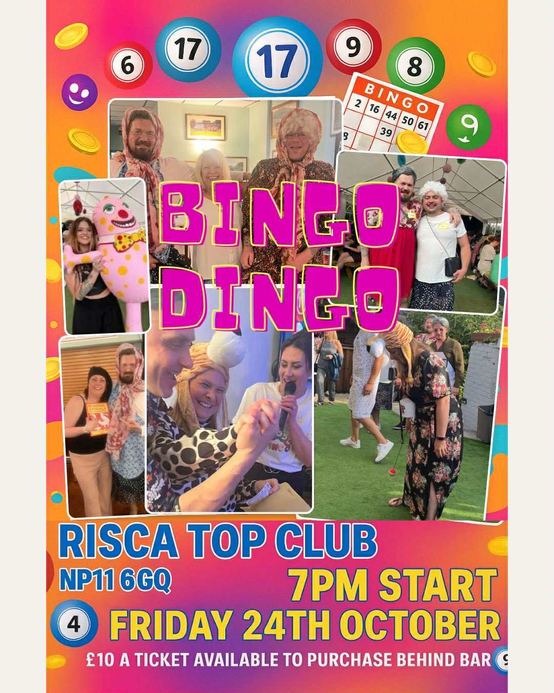 Risca Top & Branch Workingmens Club | Get your tickets at either of our ...