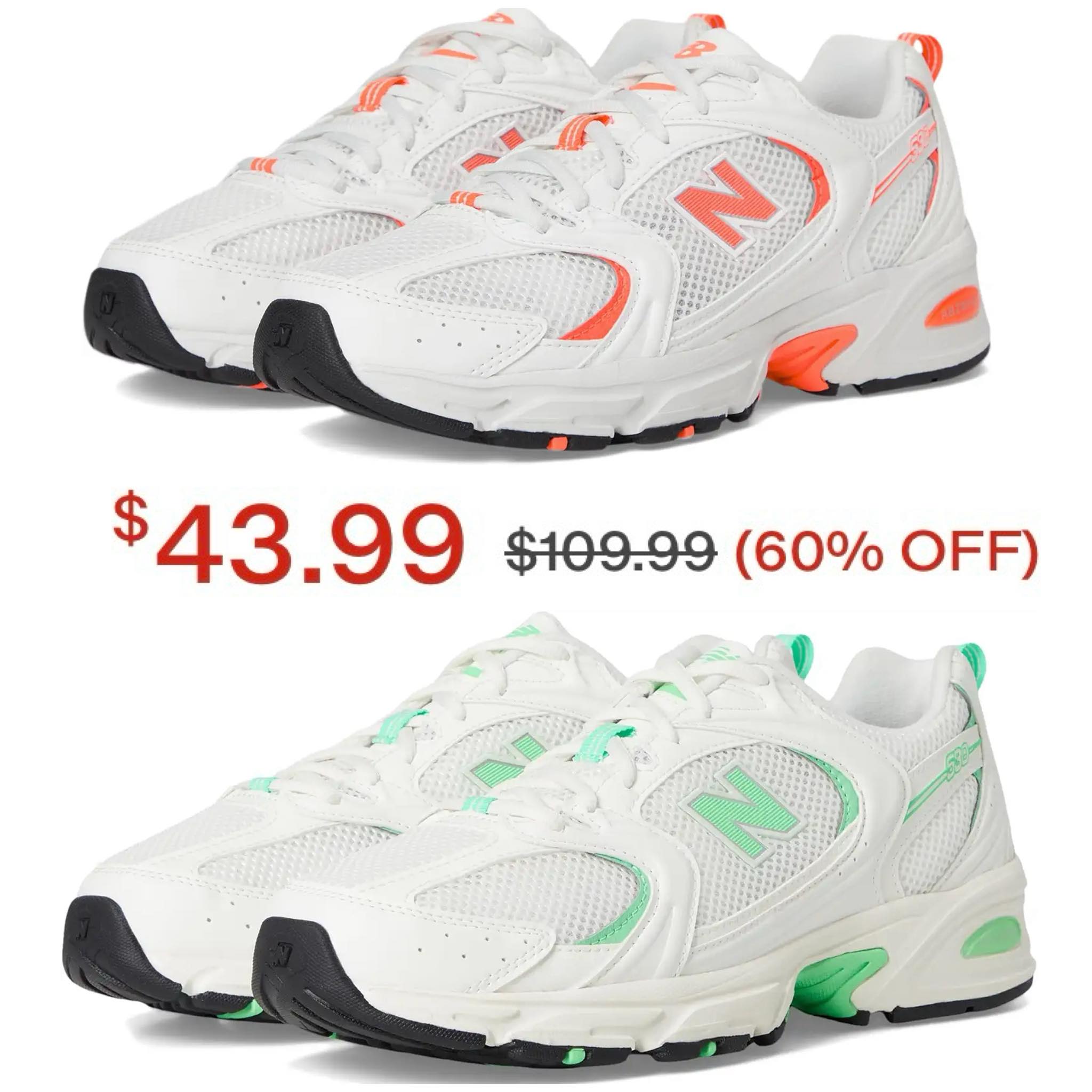 New Balance 530 and 1906 shoes on sale