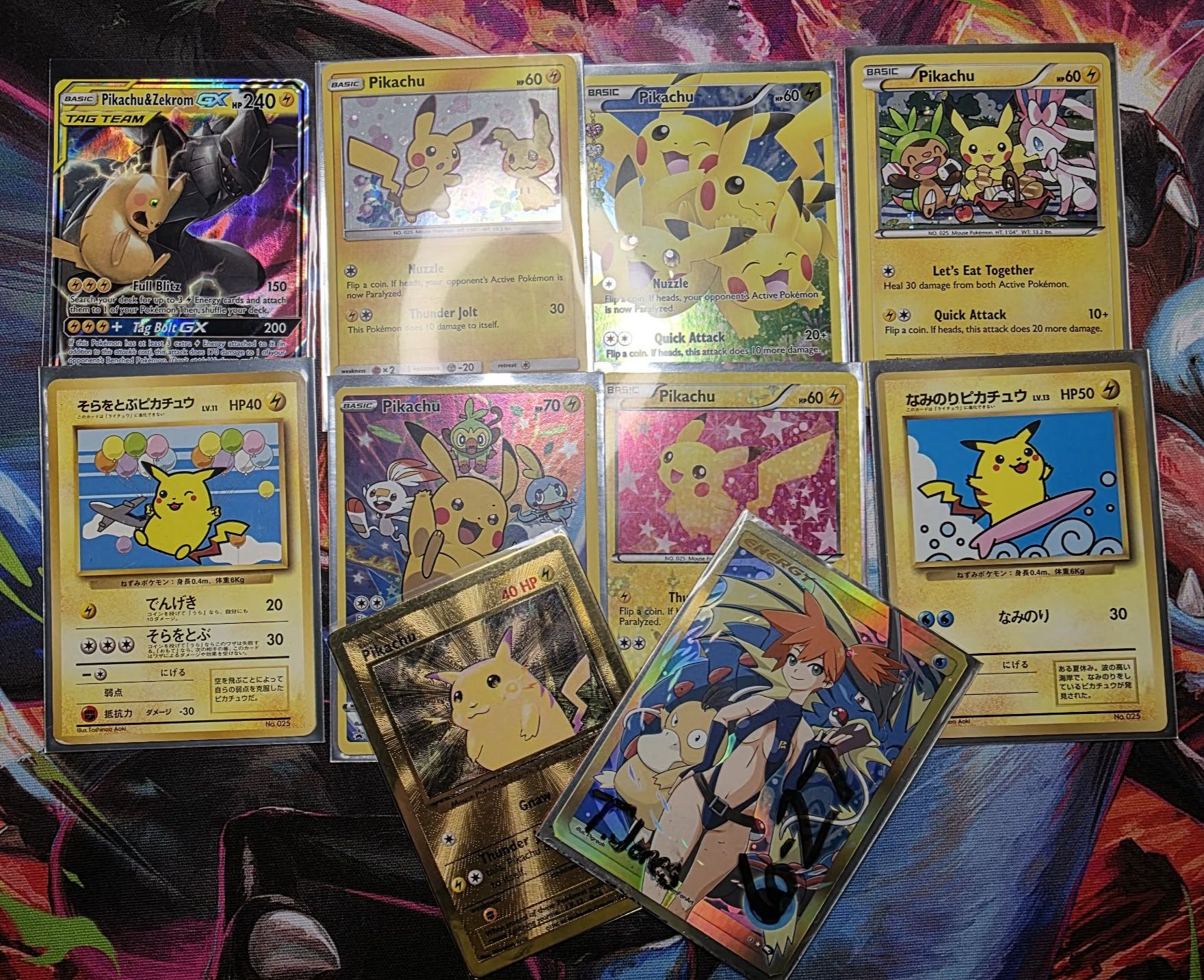 The Pikachu World Cup soccer card sells for what? #pokemon