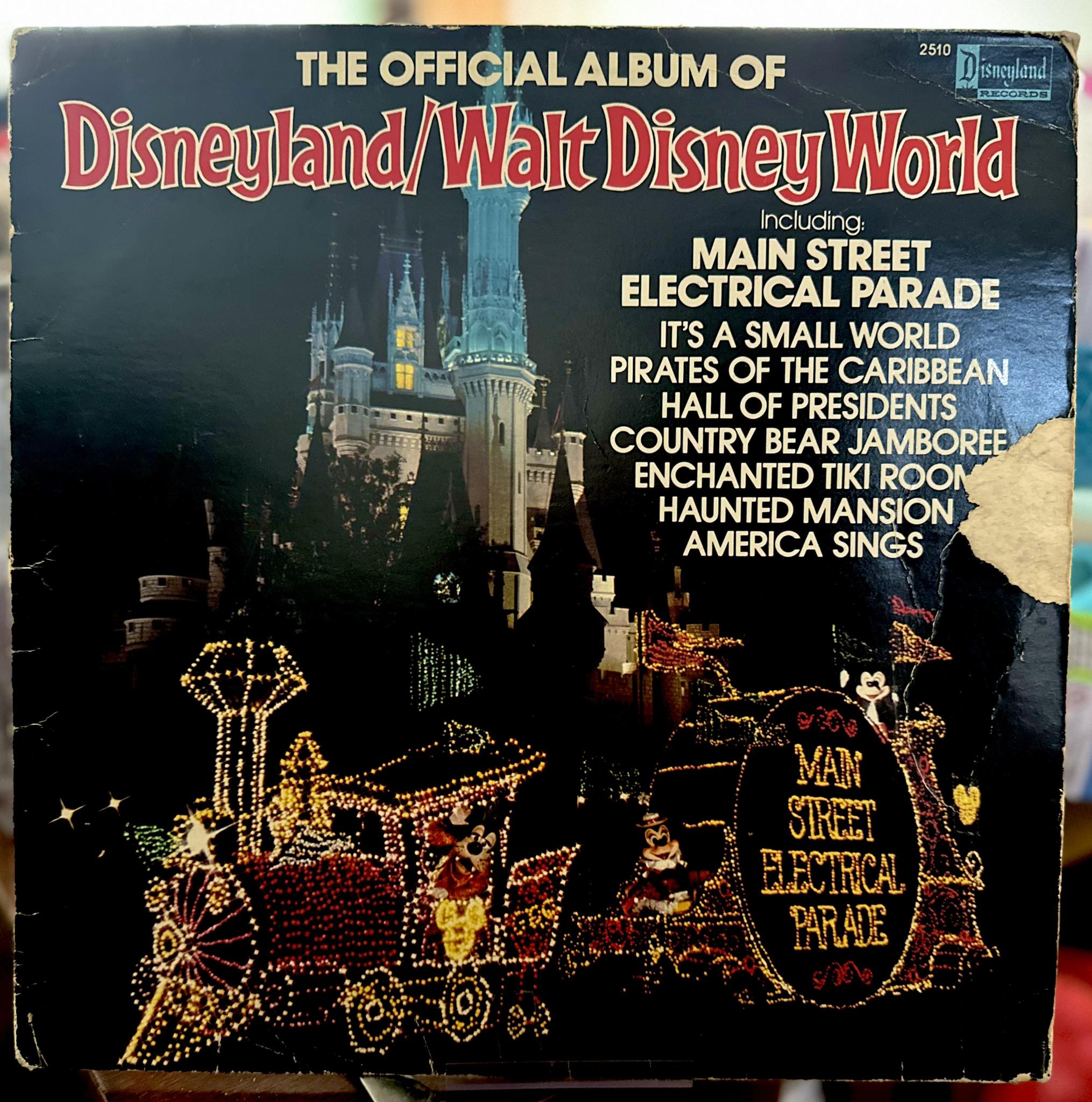 Normally I share my Disney theme park CD collection in disney