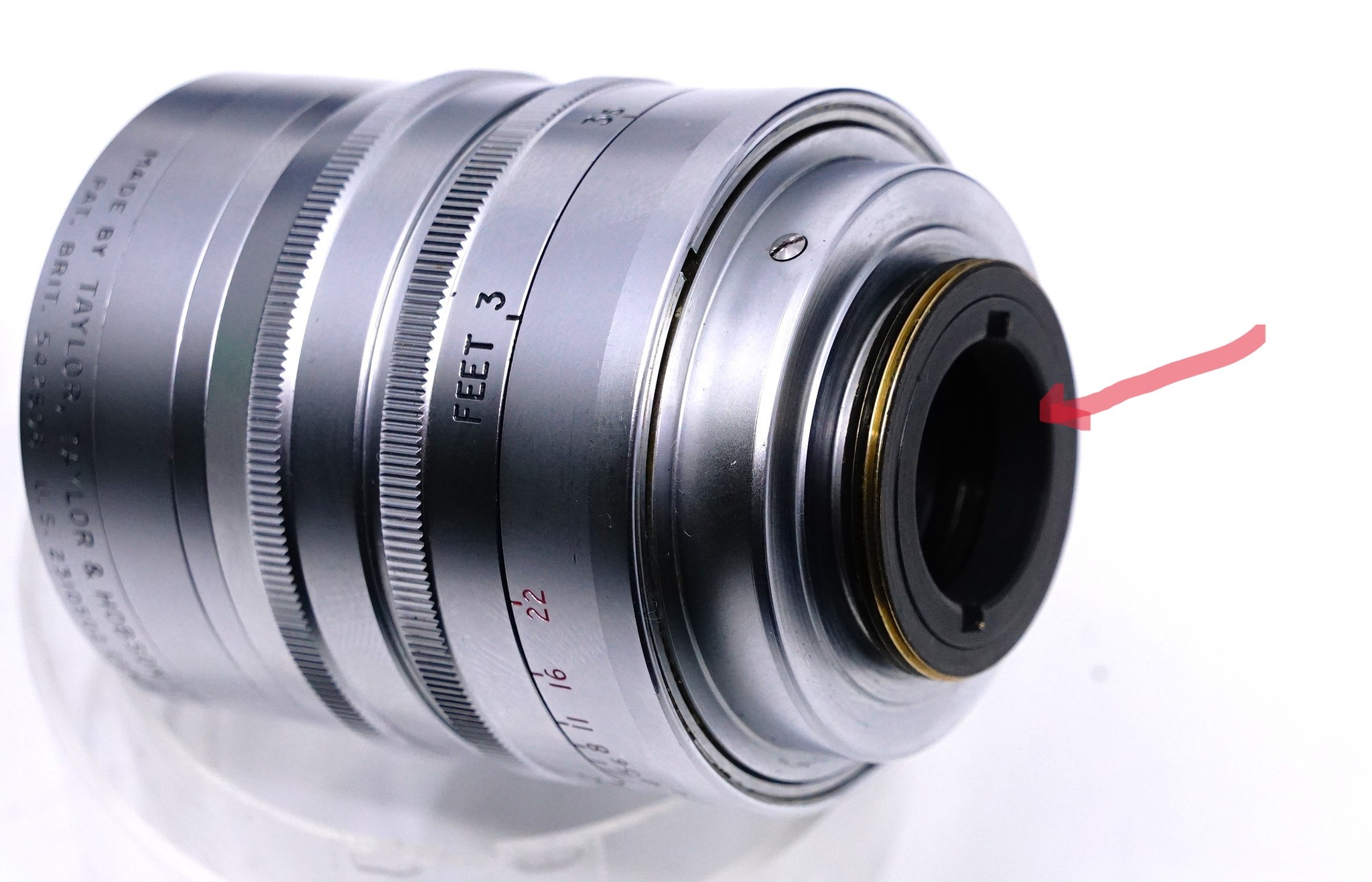 Modifying Taylor and Hobson Cook Ivotal Anastigmat lens for APS-C