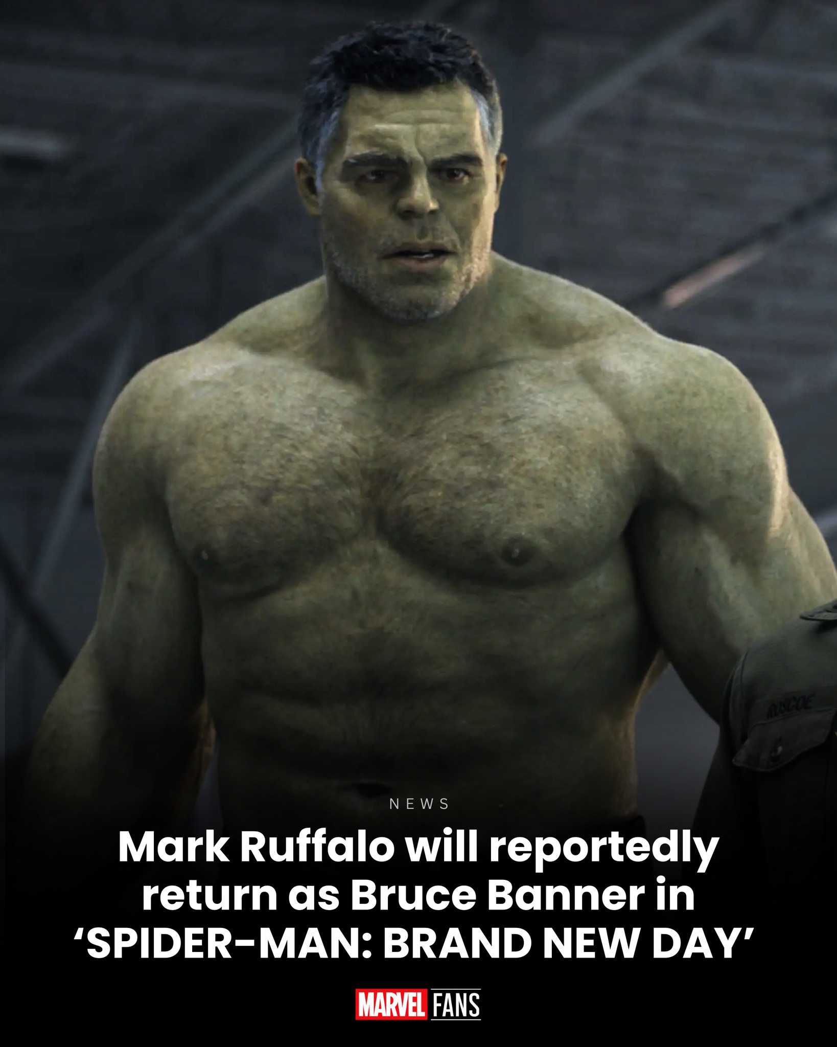 Marvel Fans - Mark Ruffalo is reportedly back as Bruce... | Facebook