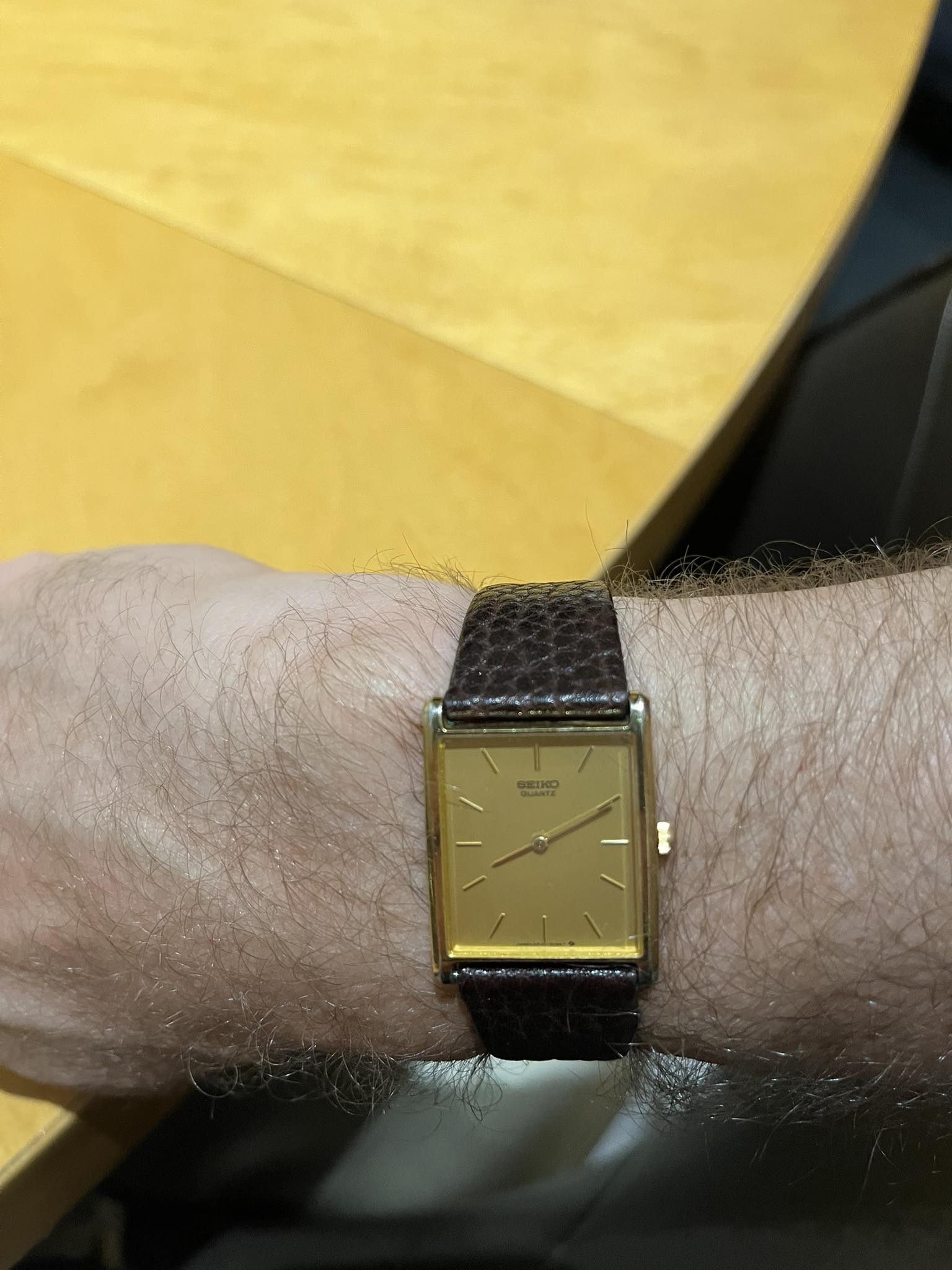 1984 seiko tank watch reliability