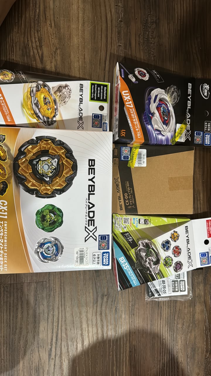 Beyblade X Ux-15, Bx-35-06, and Cx-17-02 for sale in KL