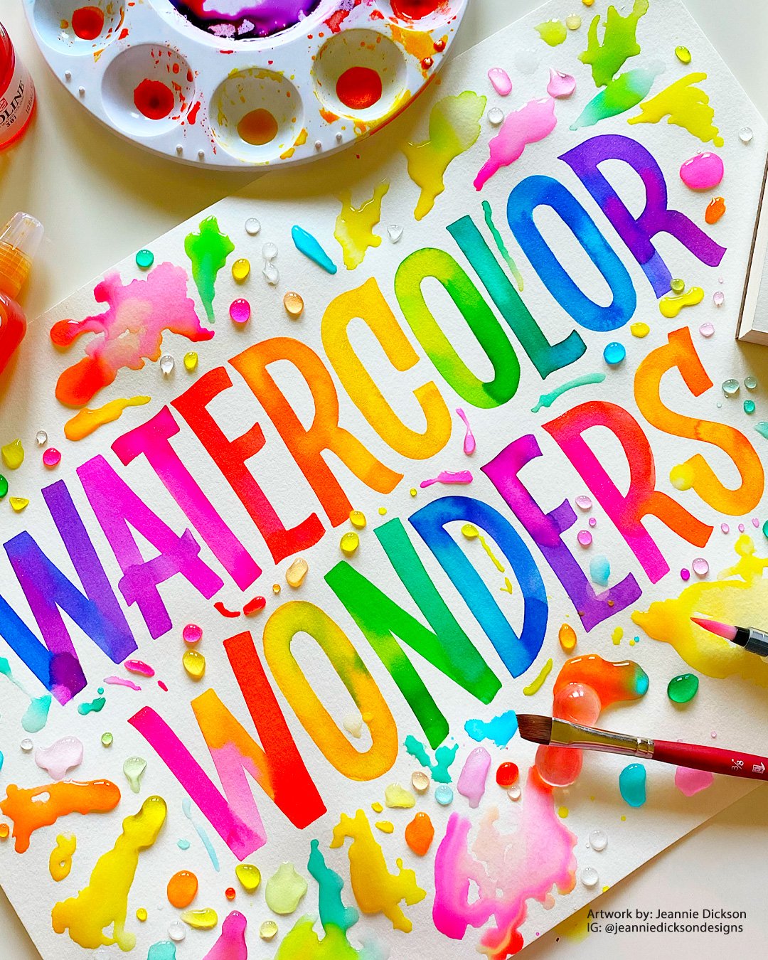 Blick Art Materials - We're Celebrating #Worldwatercolormonth With A Watercolor Challenge! ✨🌈 Submit A Photo Of Your Original Watercolor Artwork Before 7/31 And You Could Win A Prize Pack Worth More Than