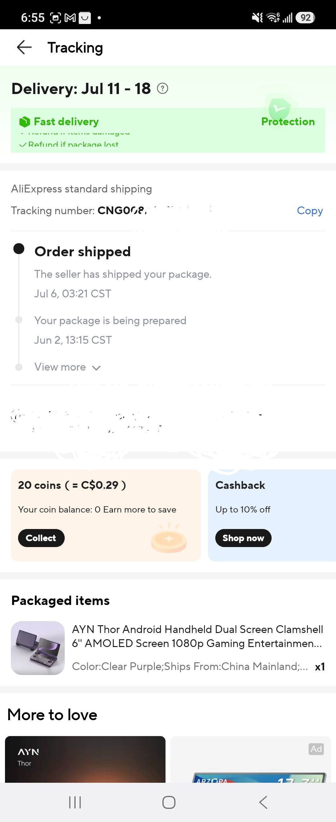 AYN Thor Max 16+1TB arrives after batch upgrade