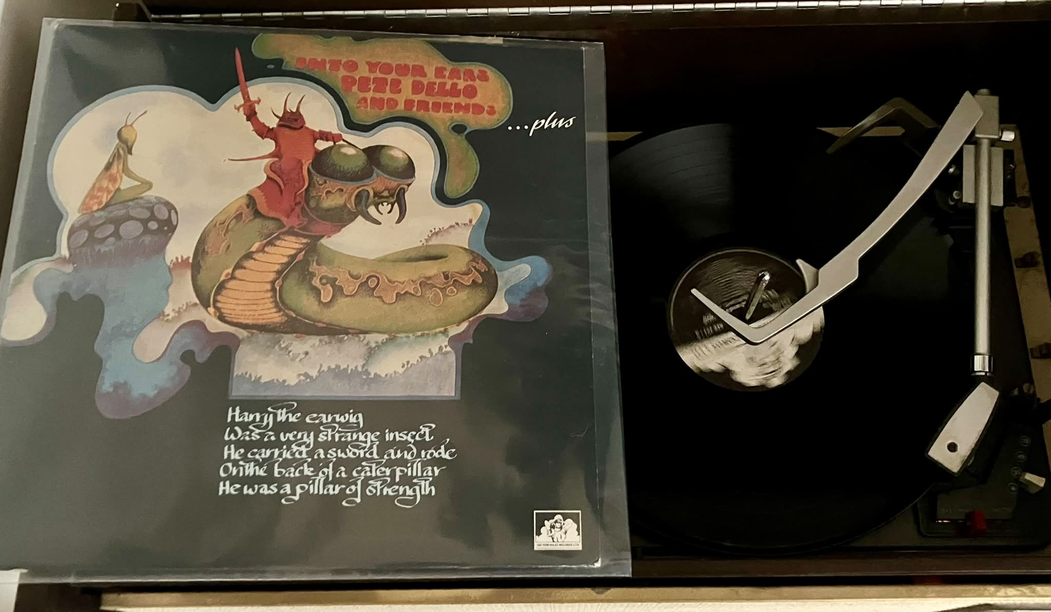 Pete Dello's music with Honeybus and solo album Into Your Ears