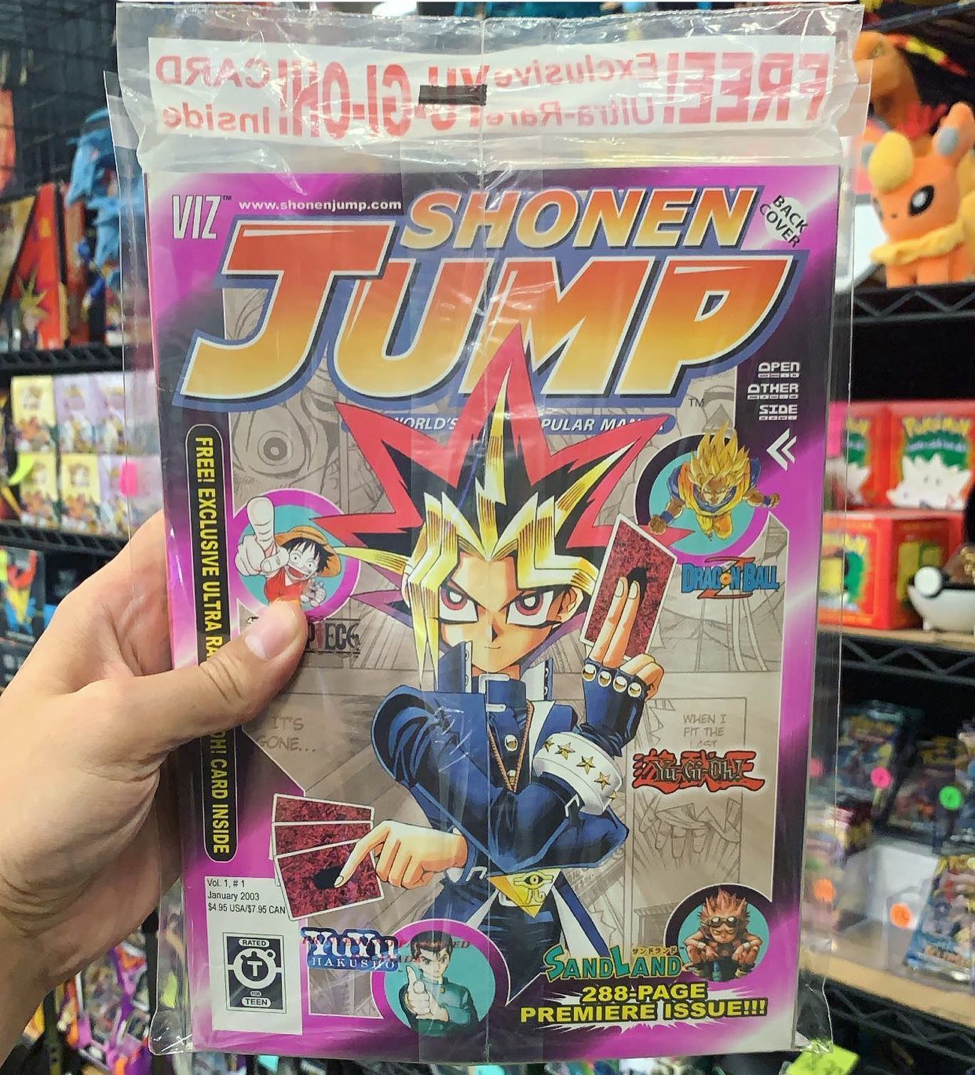 Shonen Jump (Magazine) Vol. 1 #1. The first Shōnen Jump issue was