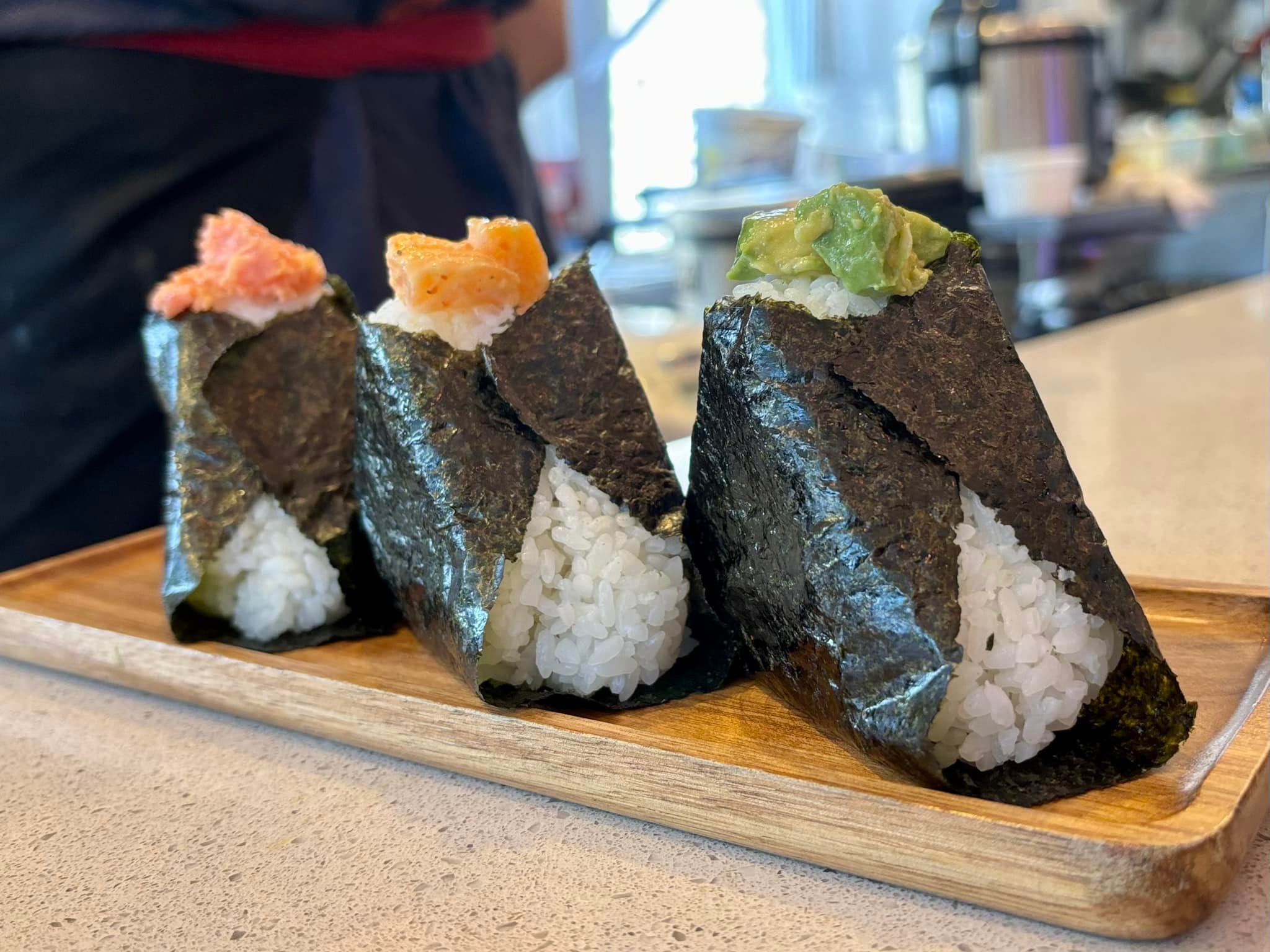 Onigiri Shop in Montreal offers various flavors of onigiris