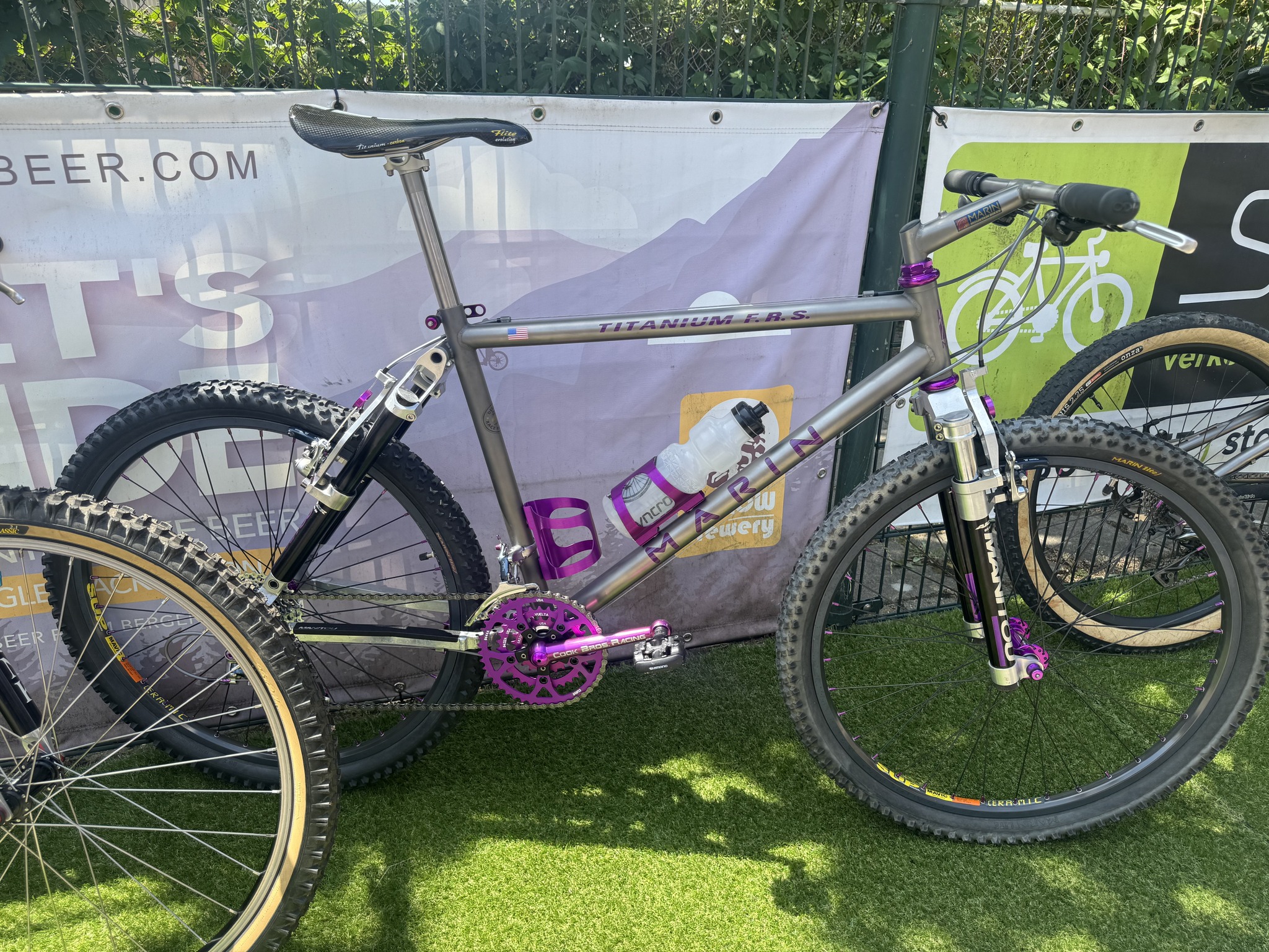 My 1993 Marin Titanium FRS. 1 of 200 made (V131).
