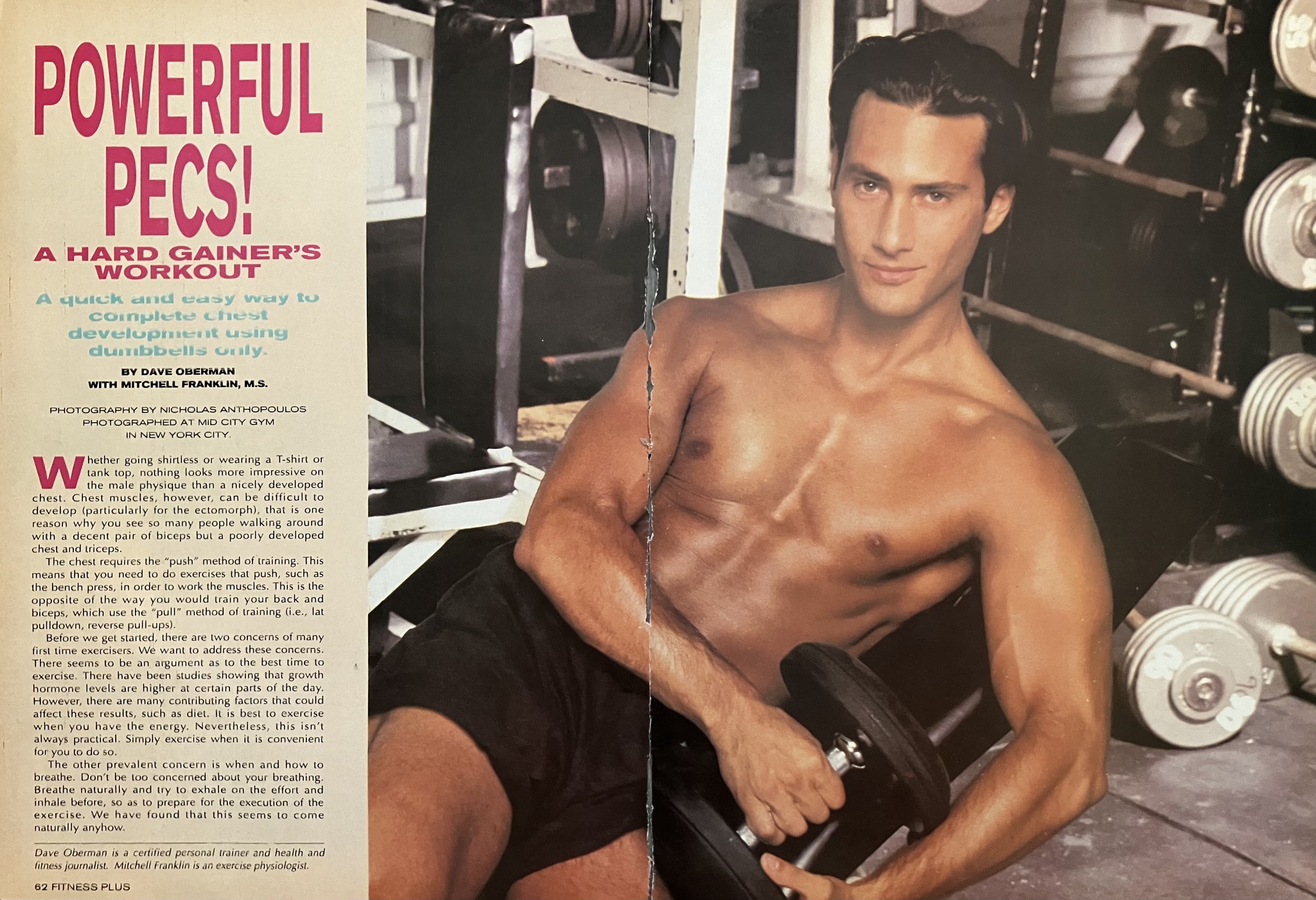 Muscle and Fitness magazine from 1995