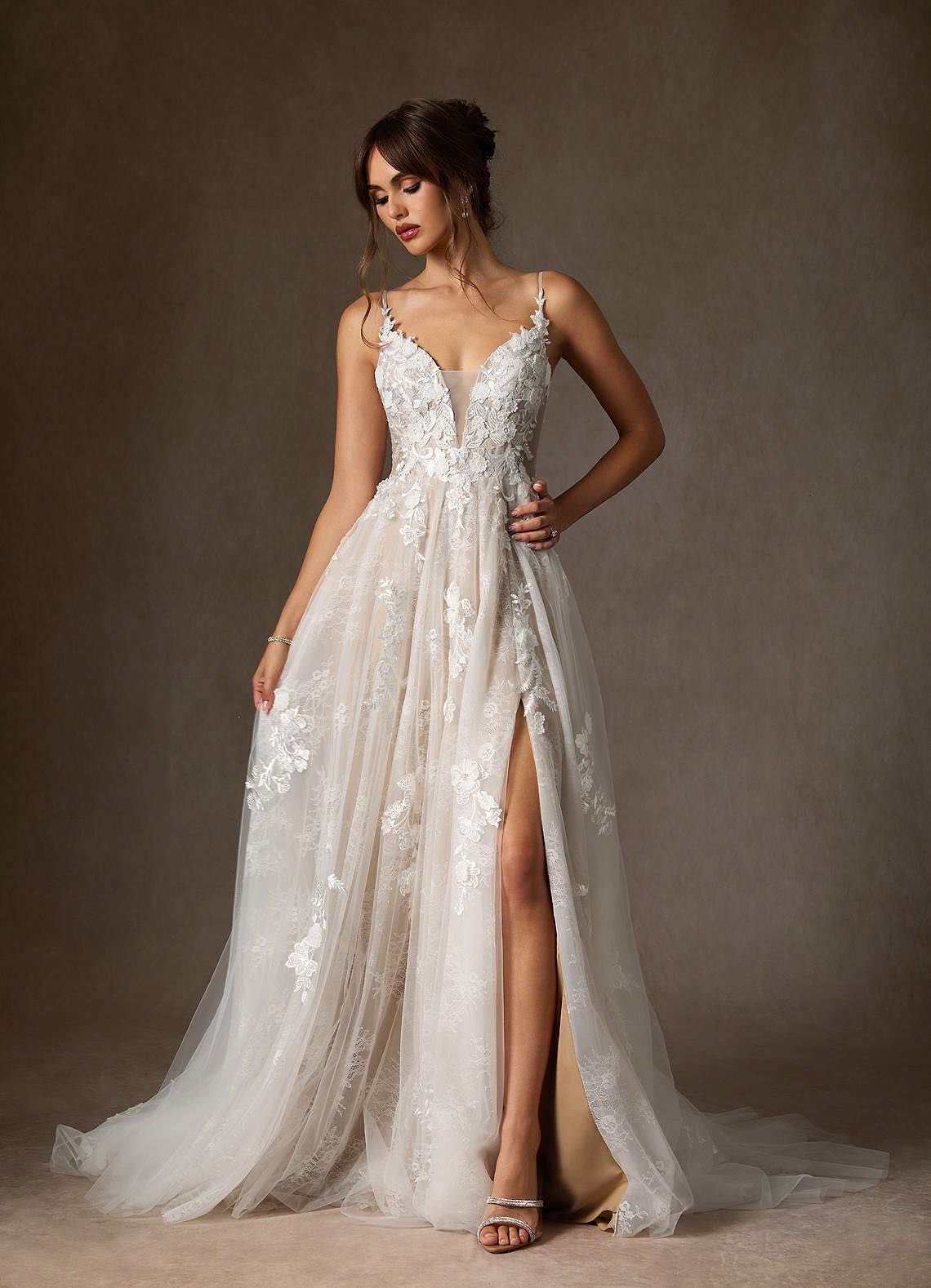 Robe De Bal Bleue Magnifique - Taille L - Neuve (jamais Portée) Sans étiquettes - Marque Dolls