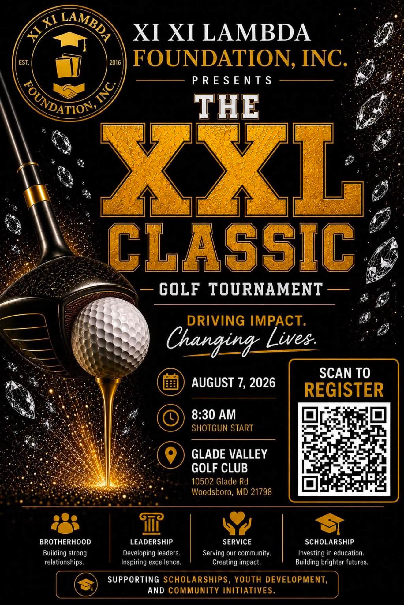 Lameda Xi Xi Lambda Foundation's XXL Classic Golf Tournament for