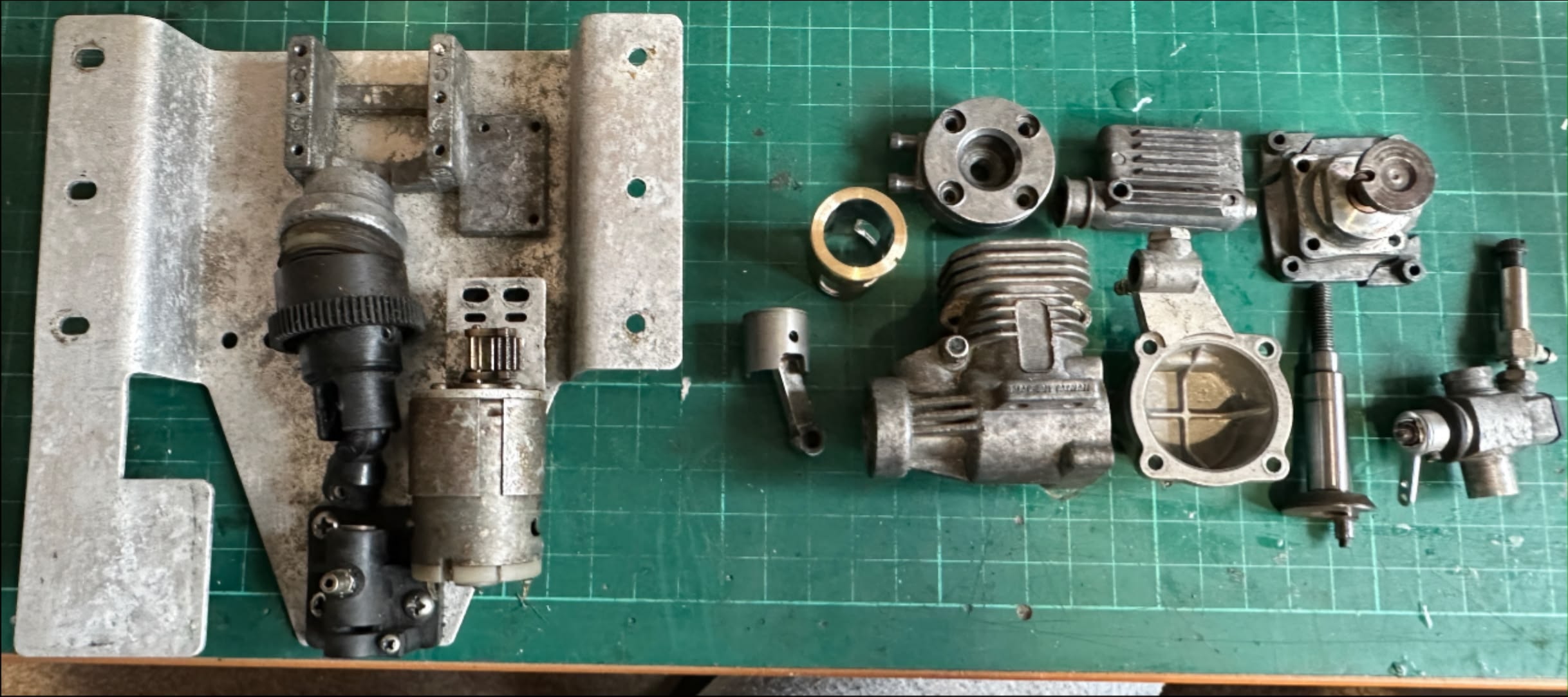 K for Kalt FC-1 from 1977 KALT KOUR-CYCLE FOUR CYCLE SE-NGINE