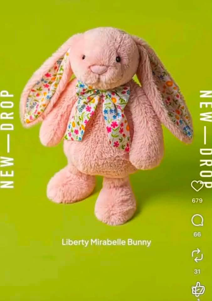 Jellycat Liberty Mirabelle bunny for sale
