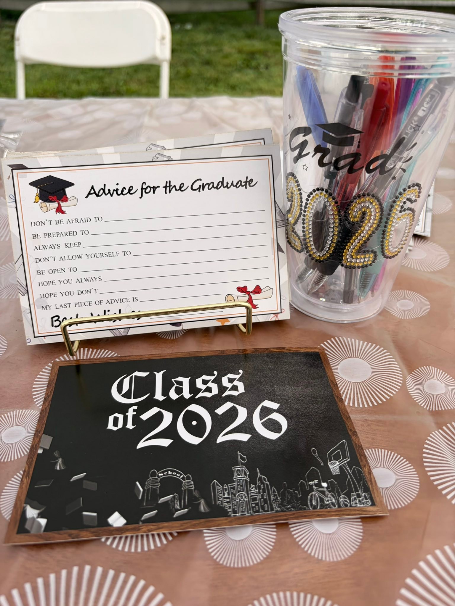 grad party advice cards Graduation & Wishes Card Printable the perfect choice for holiday gifts Graduation Advice Cards, Grad Advice