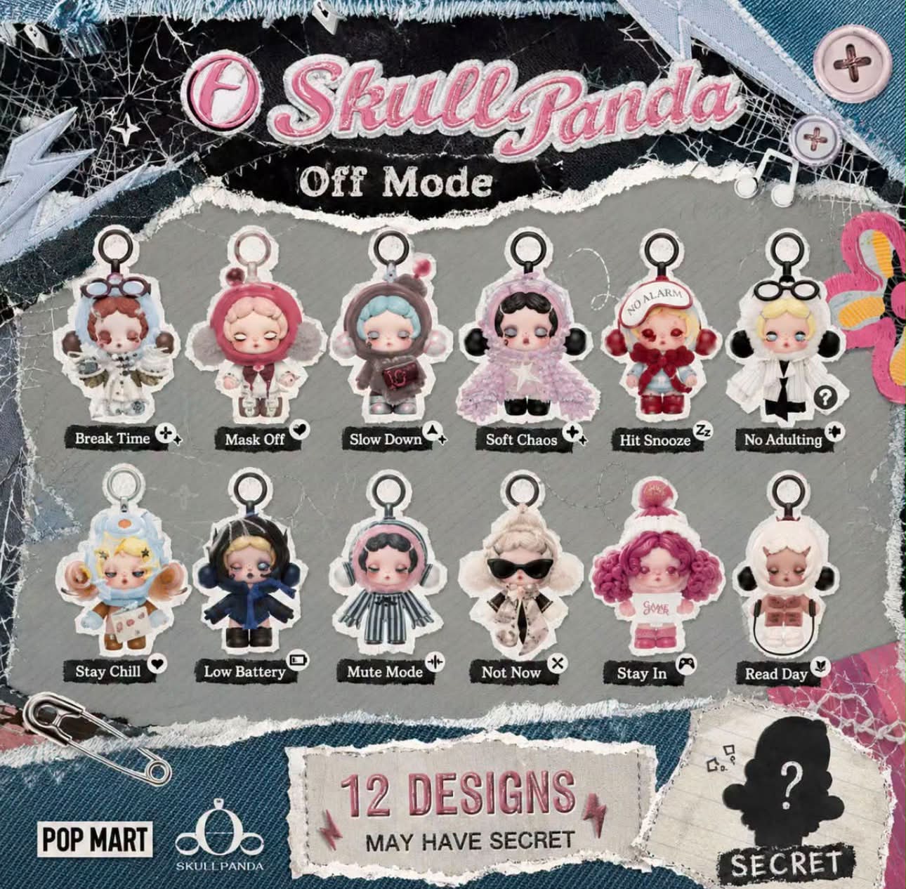 θ SKULLPANDA OFF MODE