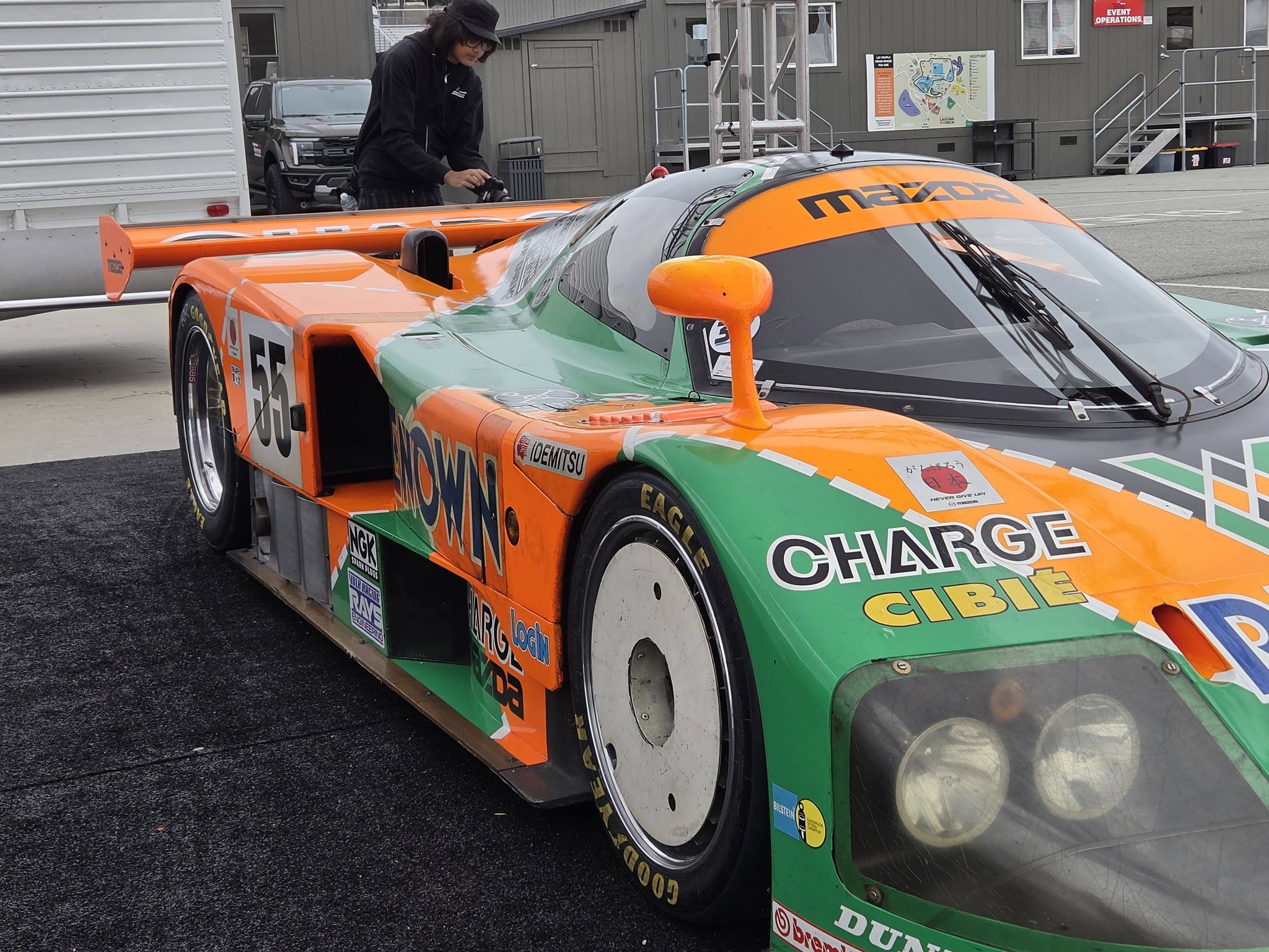 1991 Mazda 787B chassis #003 at Rolex Monterey Motorsports Reunion