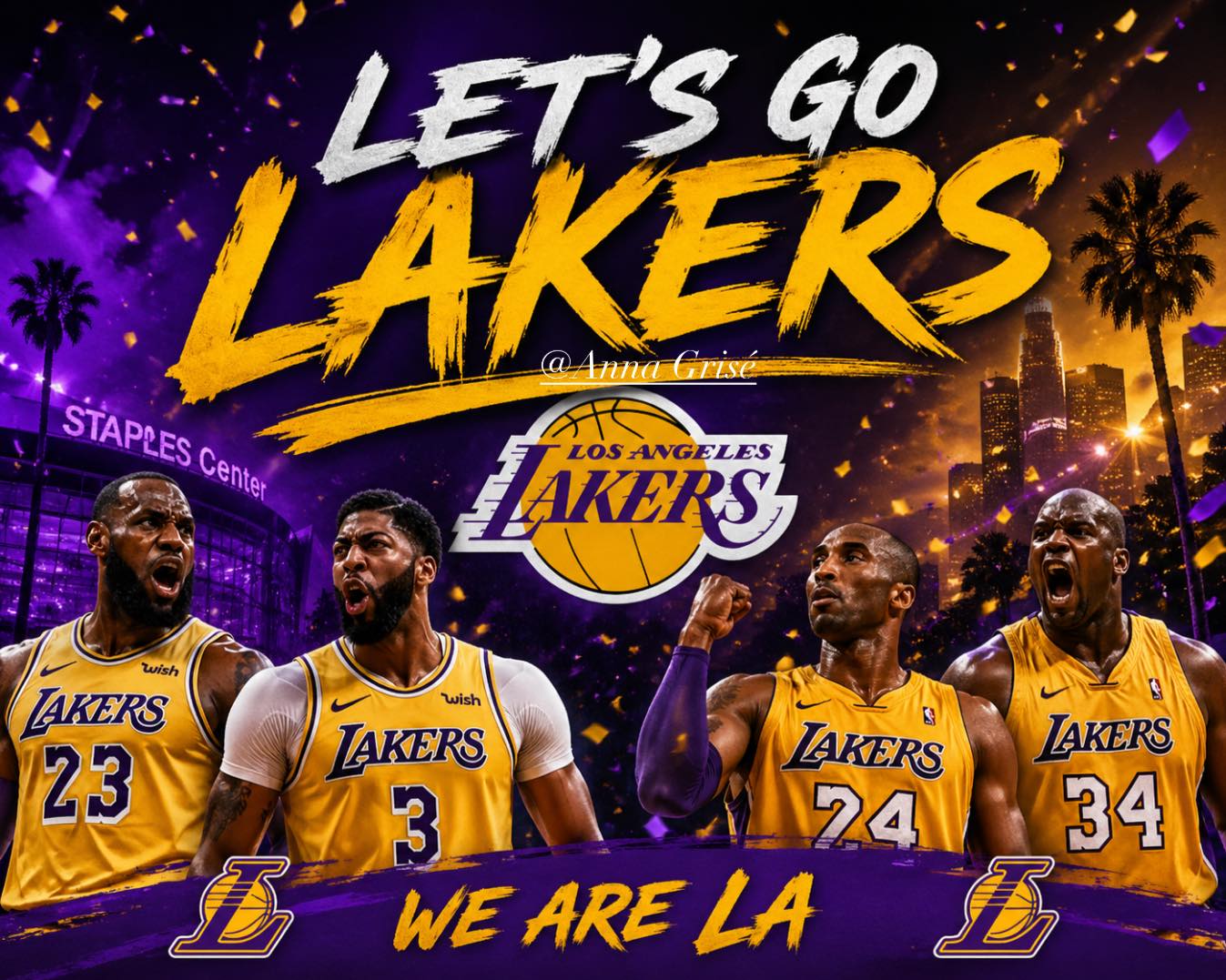 Goooooo Lakers!!!? 🏀🏀🏀🏆🏆🏀