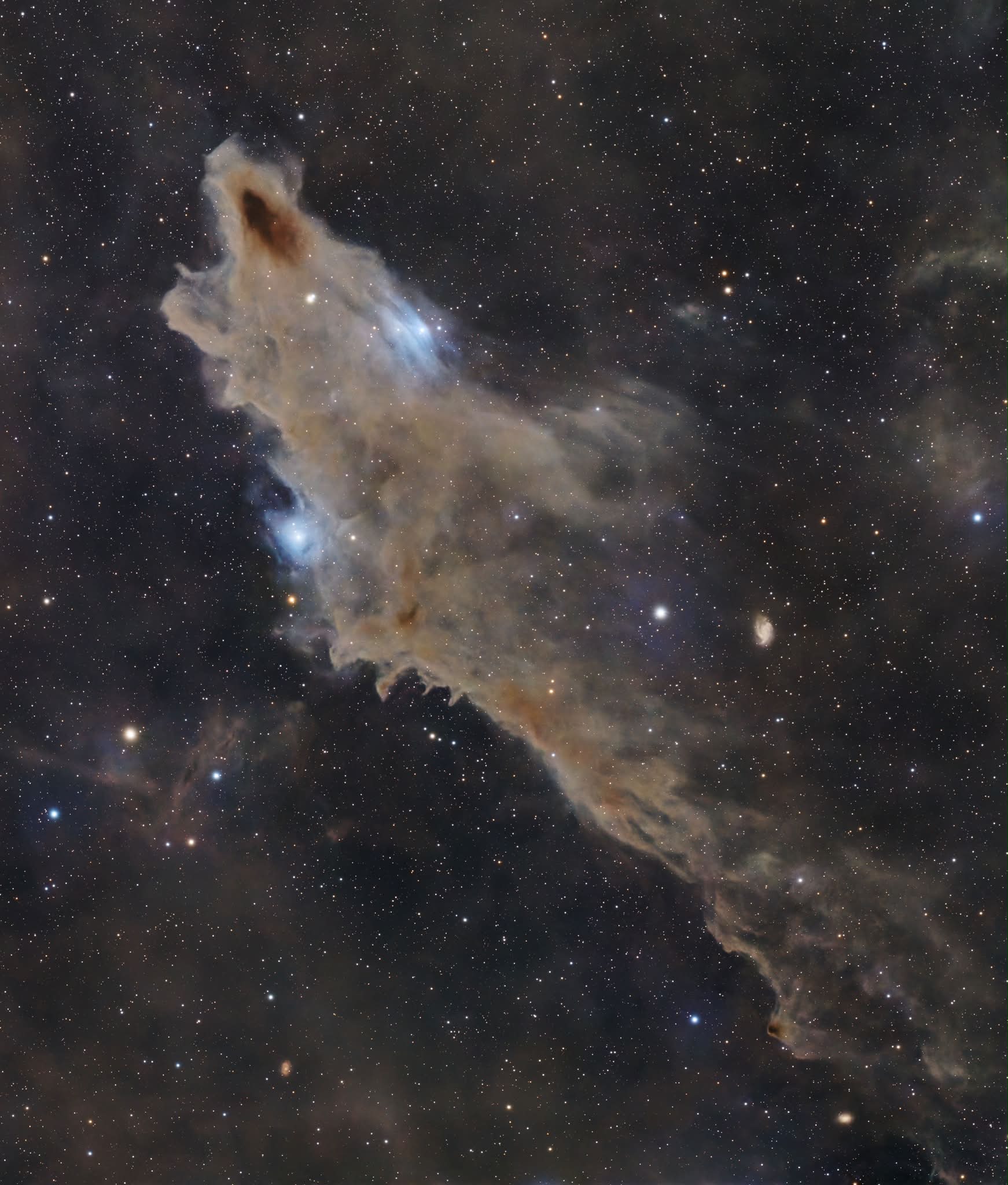 IC 5068 nebula in Cygnus constellation