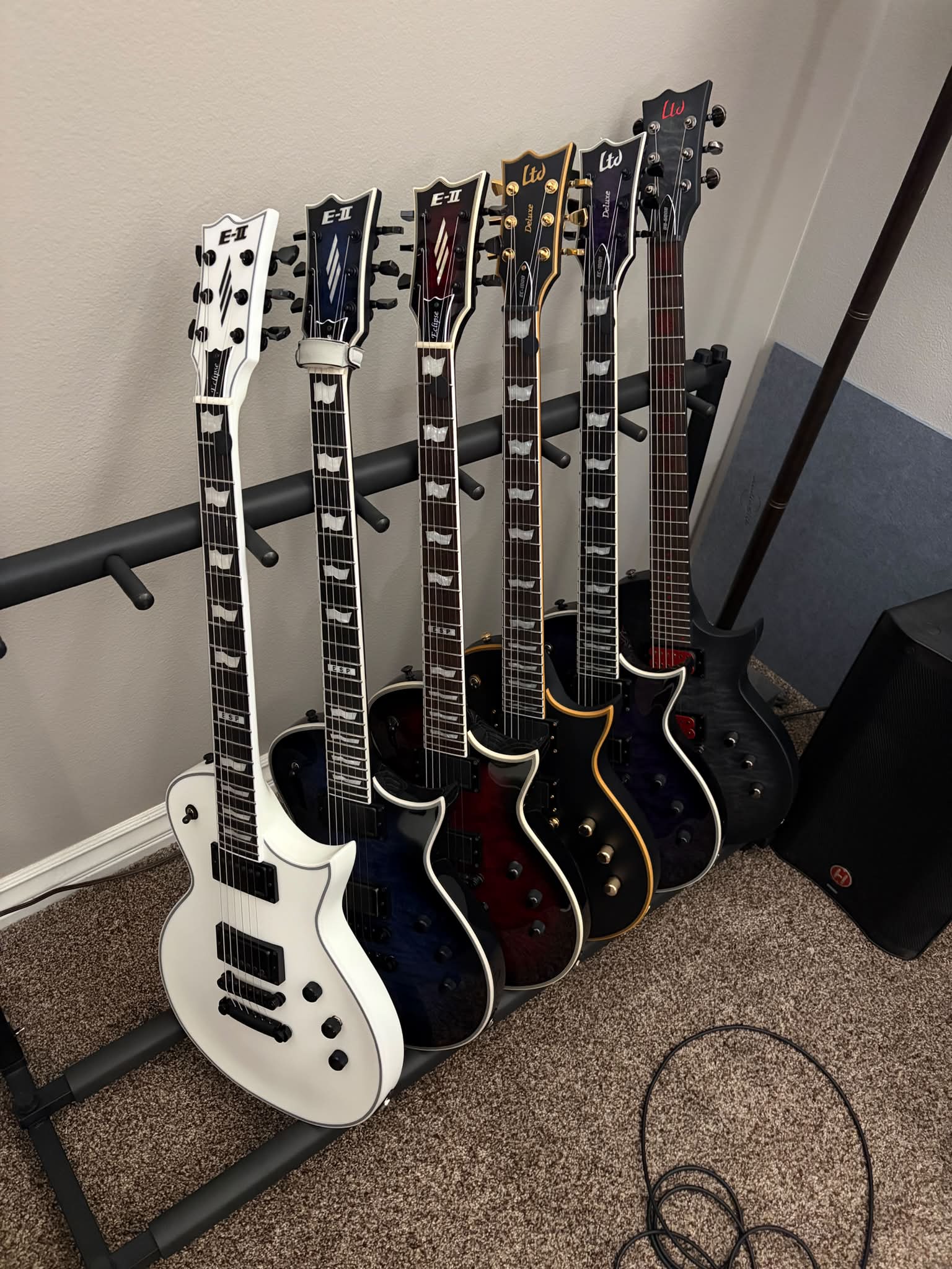 ESP ROOPE LATVALA RS-II Custom Shop Star Body 2009 Light Gray VERY