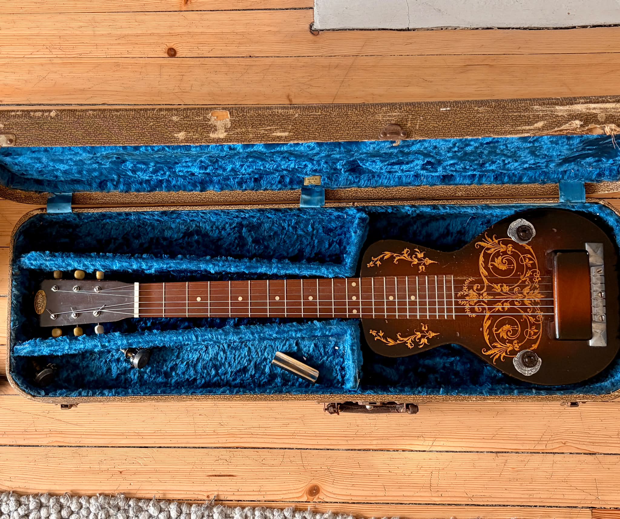 1930s Oahu lap steel locking tuners