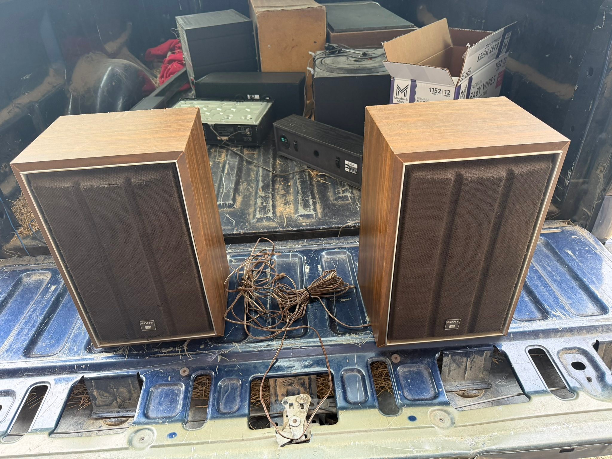 Sony Arbocon SS-G5 speaker Restoration Nearing the completion of