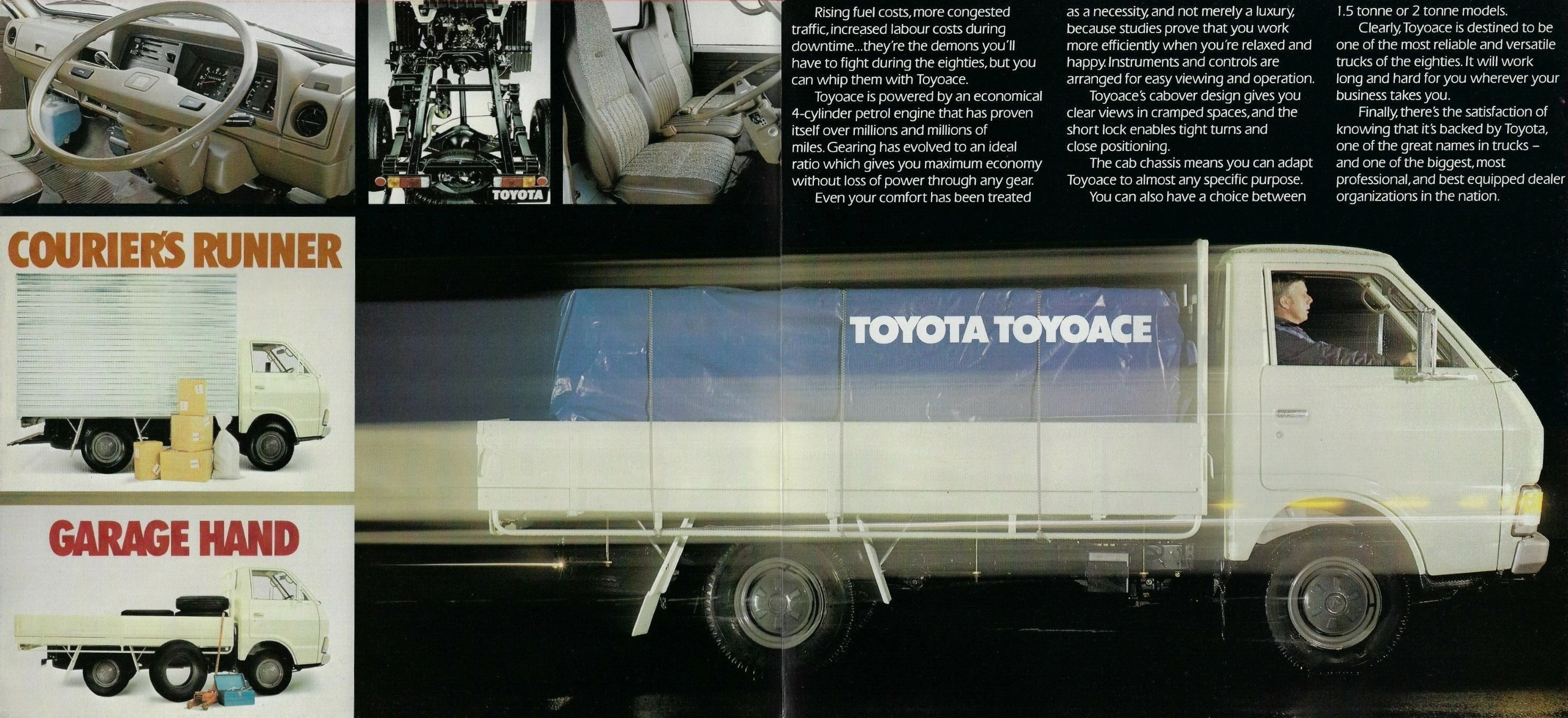 1981 Toyota Corona Mark II Van Brochure. Japan. November 13th 1980