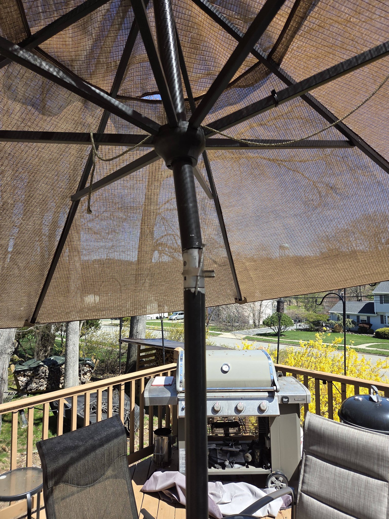 fix patio umbrella tilt Treasure Garden 32 Inch Bottom Pole (Replacement) for 9-Foot Model 8100 Auto-Tilt (Bronze) : Patio, Lawn & Garden How to fix umbrella tilt