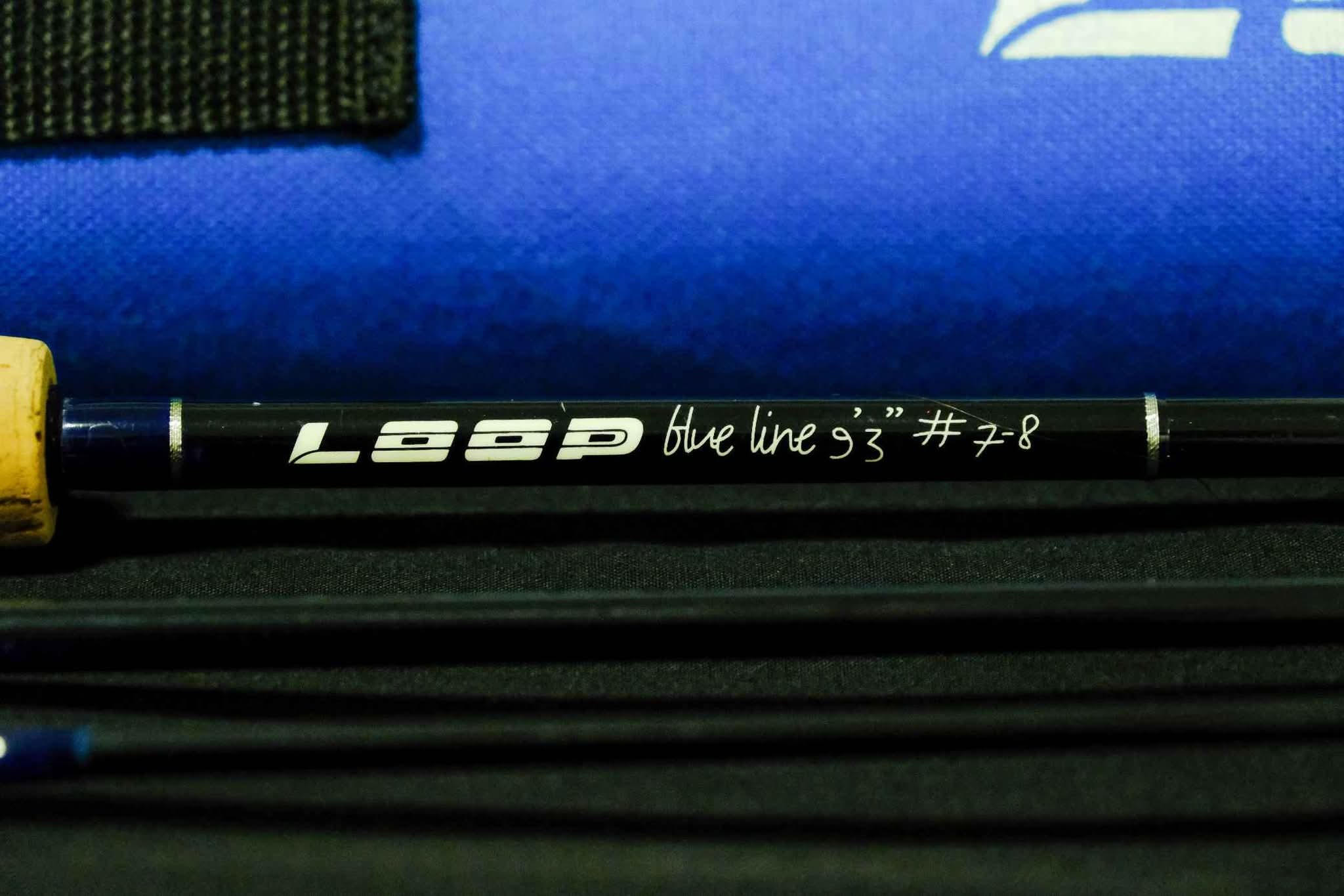 A rare find in near-mint condition, this Loop Blue Line 9'3” #7-8