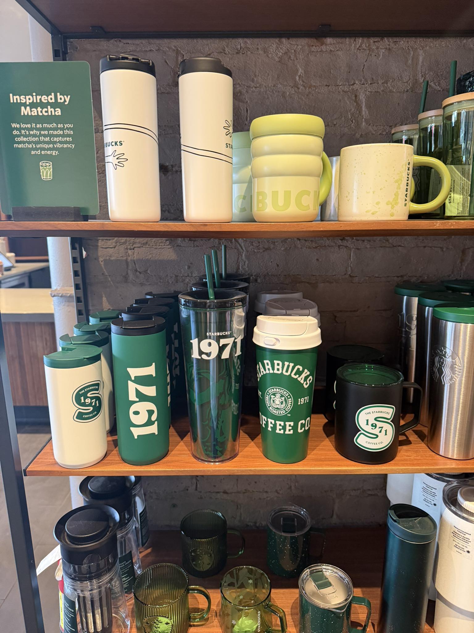 New Starbucks 1971 series tumblers spotted