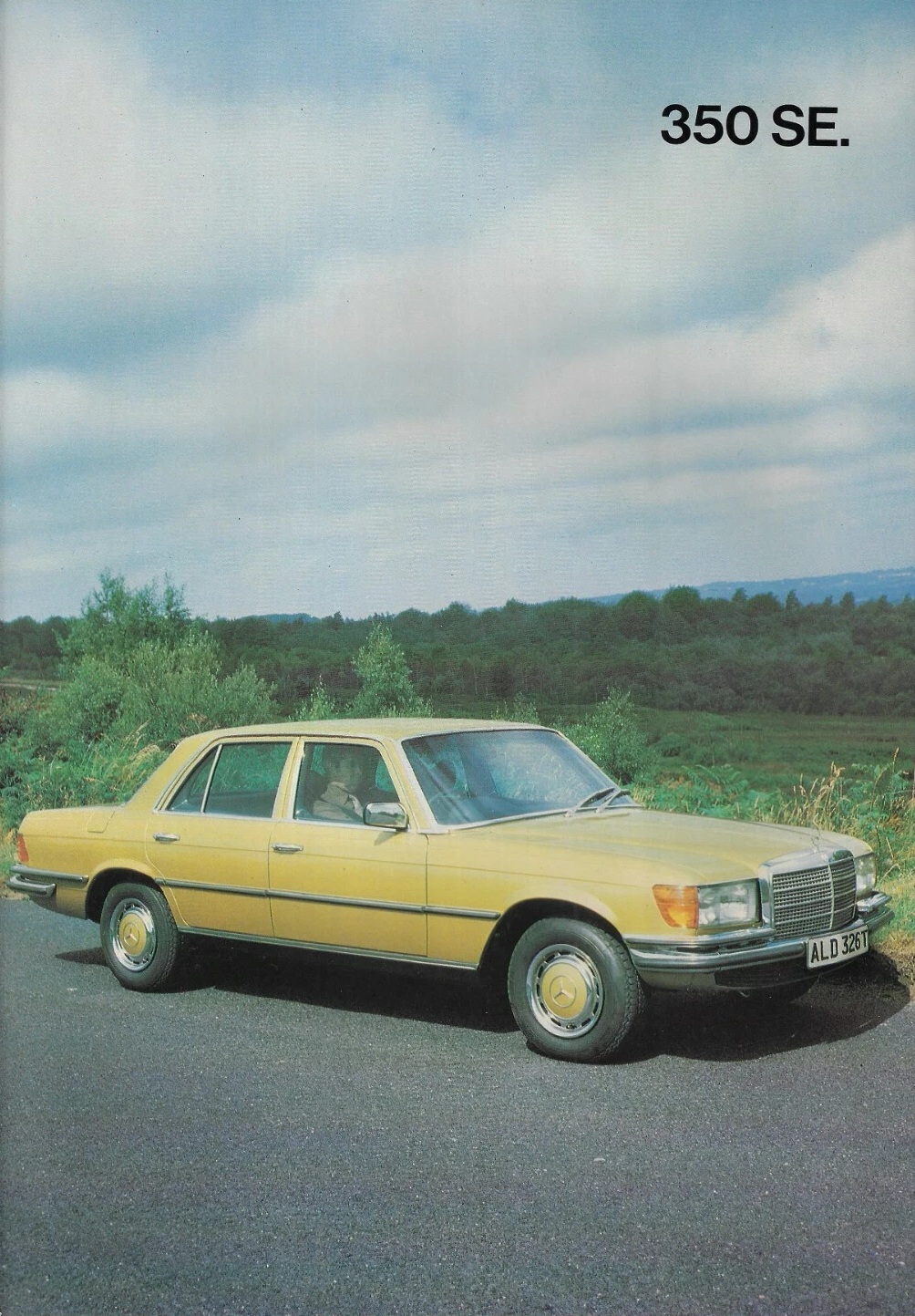 Mercedes-Benz 350 SE カタログ 350 350SE. SE. IED Mercedes-Benz 350 SE. The S-class. 350 S. The