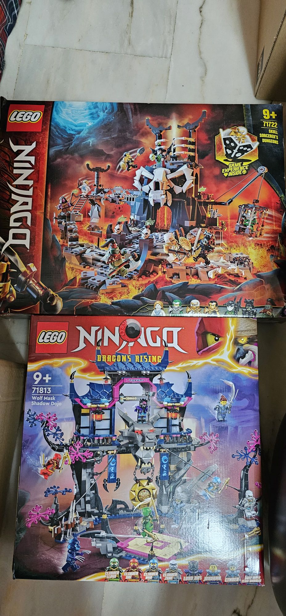 Building Ninjago season 4 set