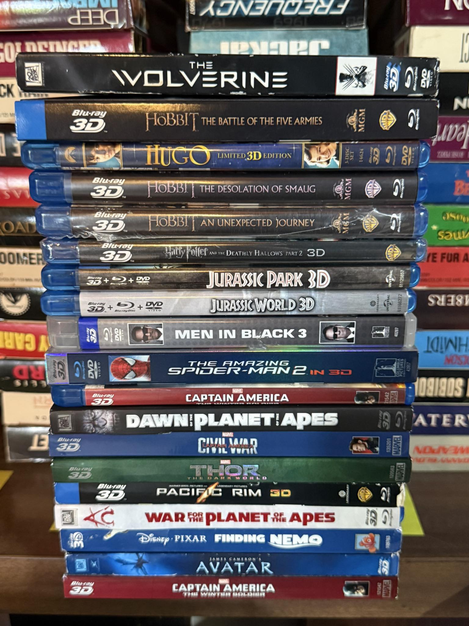 Trading 3D blu-ray movies for other titles