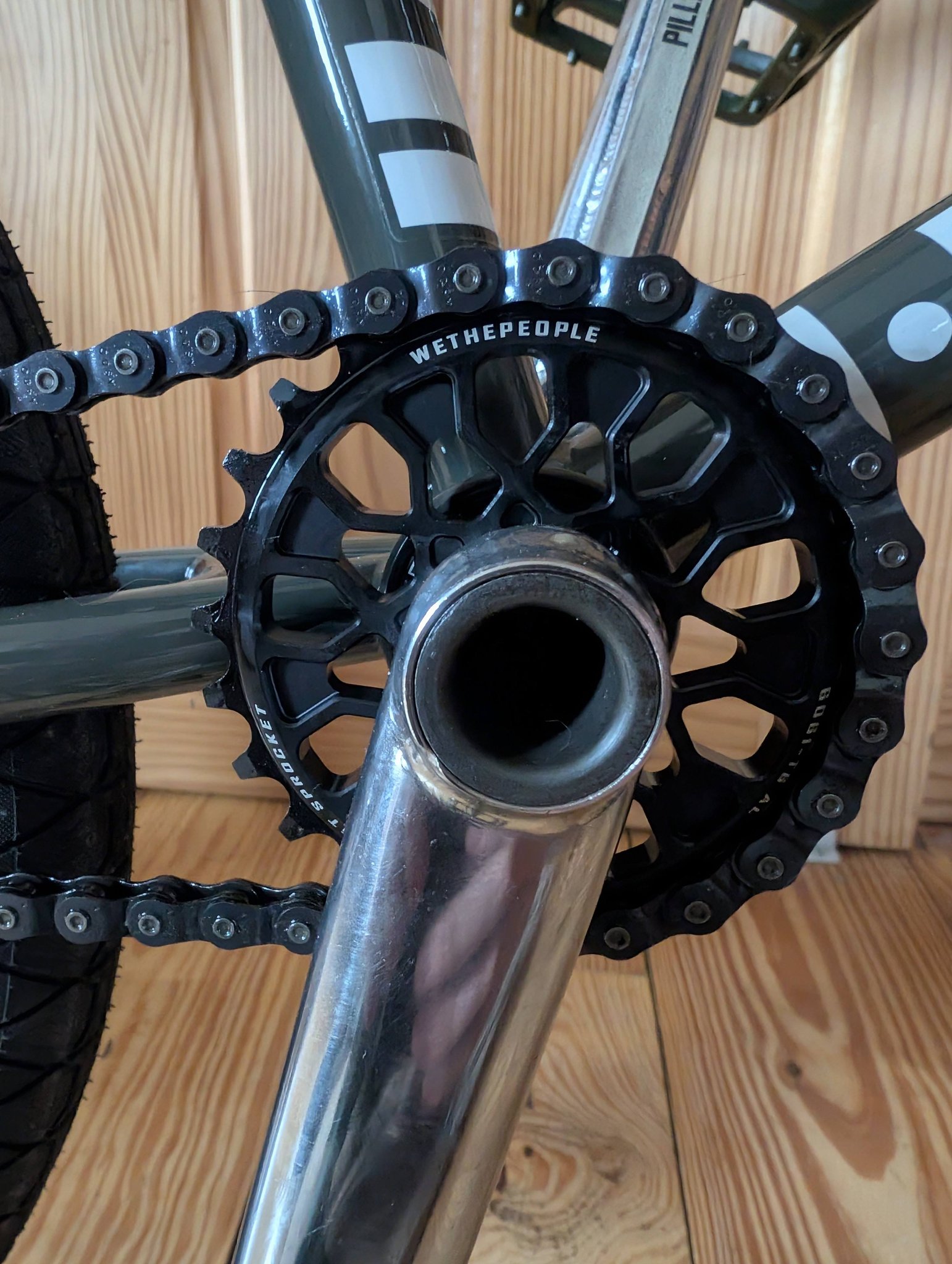 WTP Pathfinder sprocket for BMX build